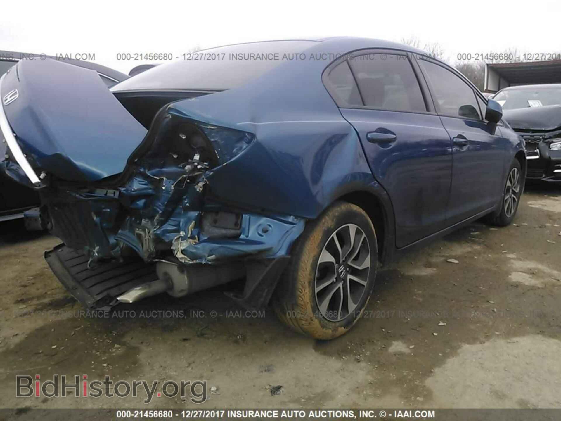 2013 Honda Civic - VIN: 19XFB2F84DE072250 - Фото 4