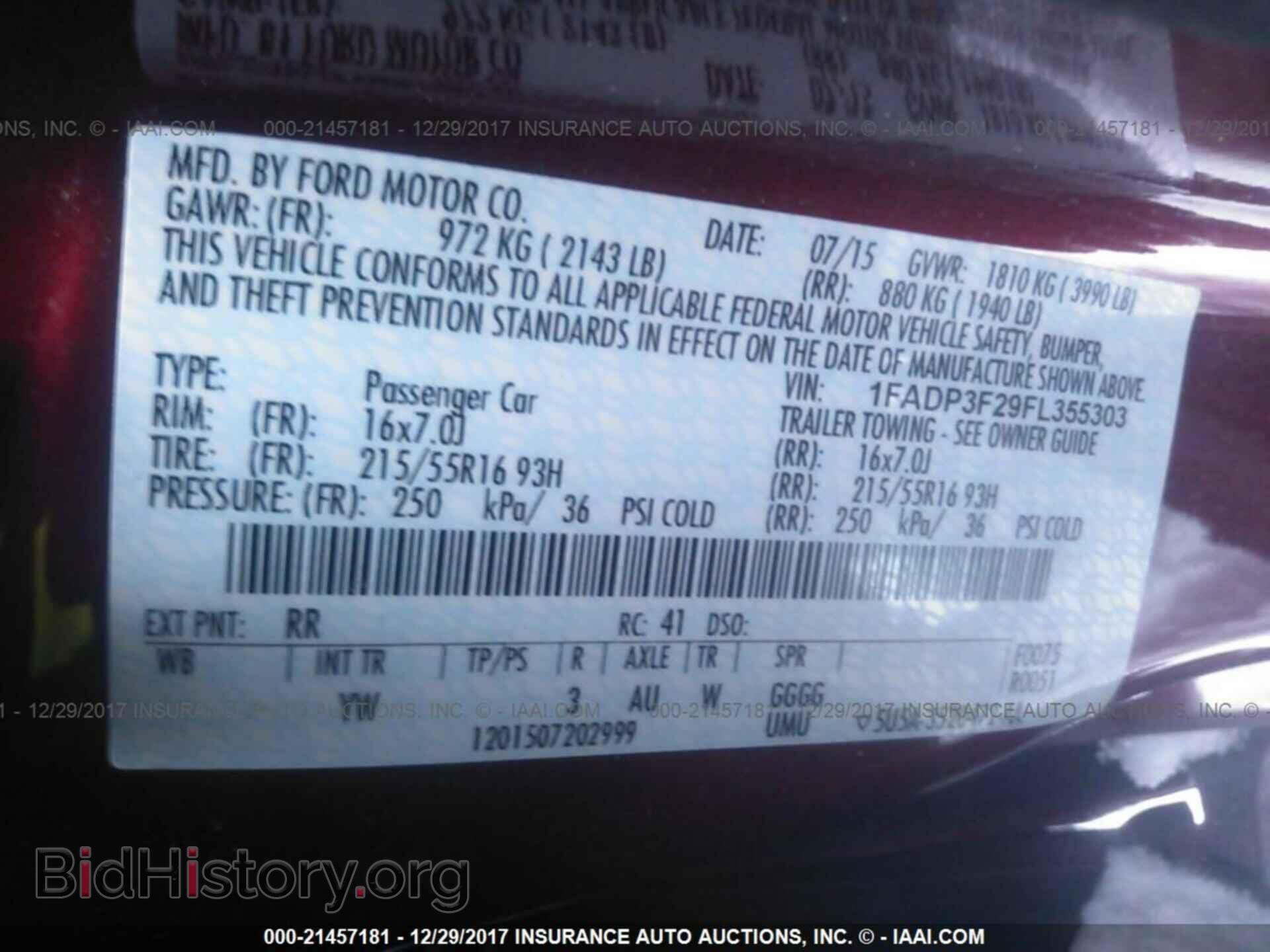 2015 Ford Focus - VIN: 1FADP3F29FL355303 - Photo 9