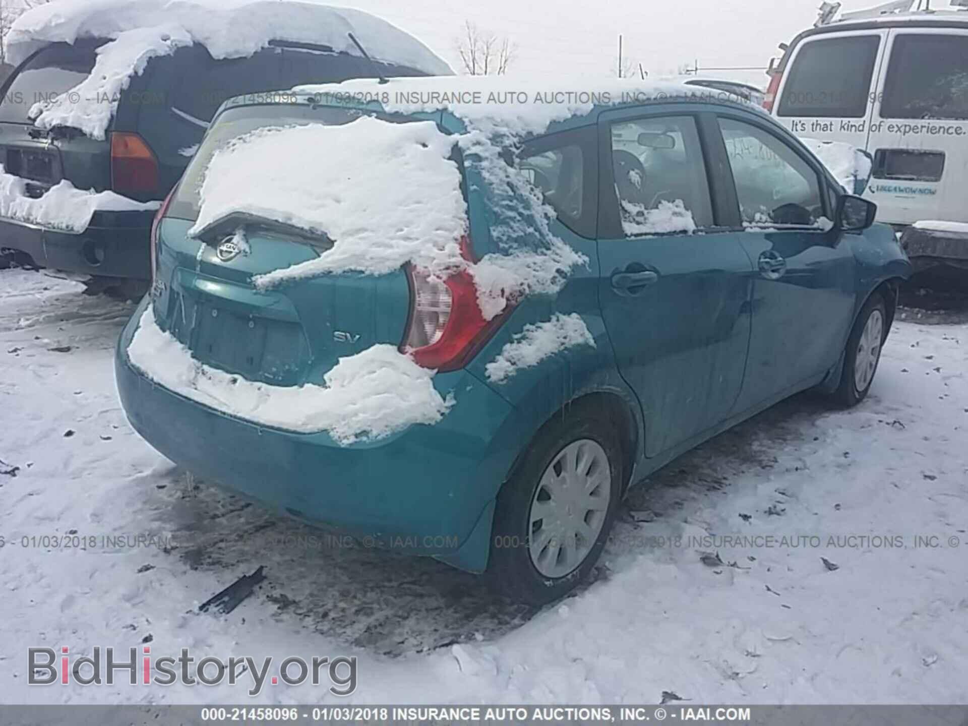 2015 Nissan Versa note - VIN: 3N1CE2CP2FL372473 - Фото 4