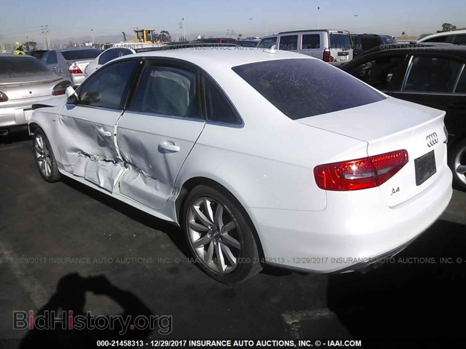 2014 Audi A4 - VIN: WAUAFAFL6EN015250 - Фото 3