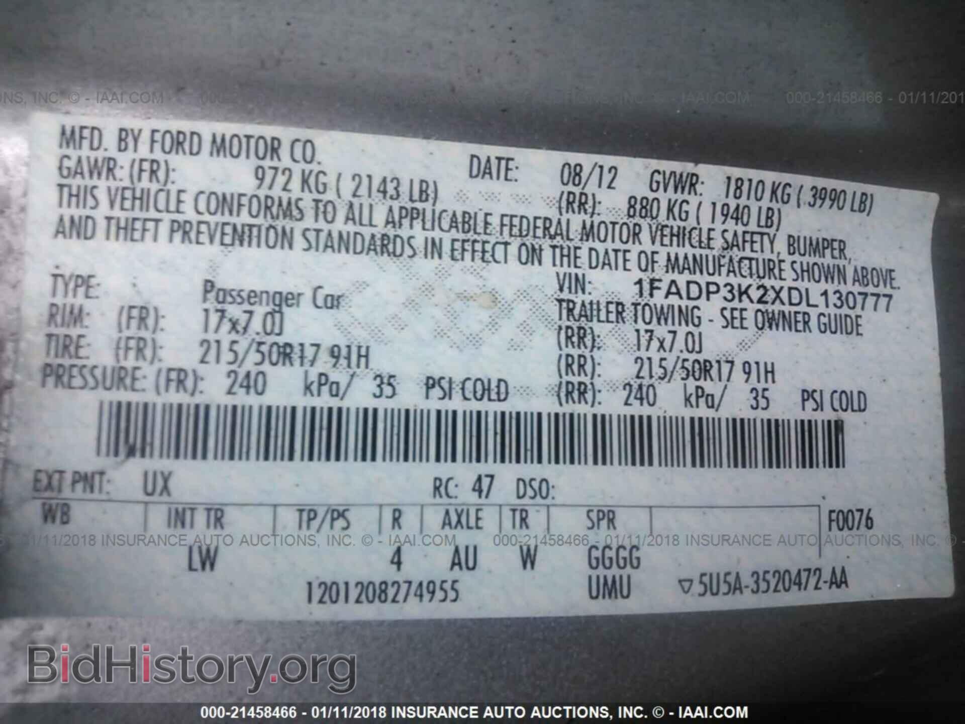 2013 Ford Focus - VIN: 1FADP3K2XDL130777 - Photo 9
