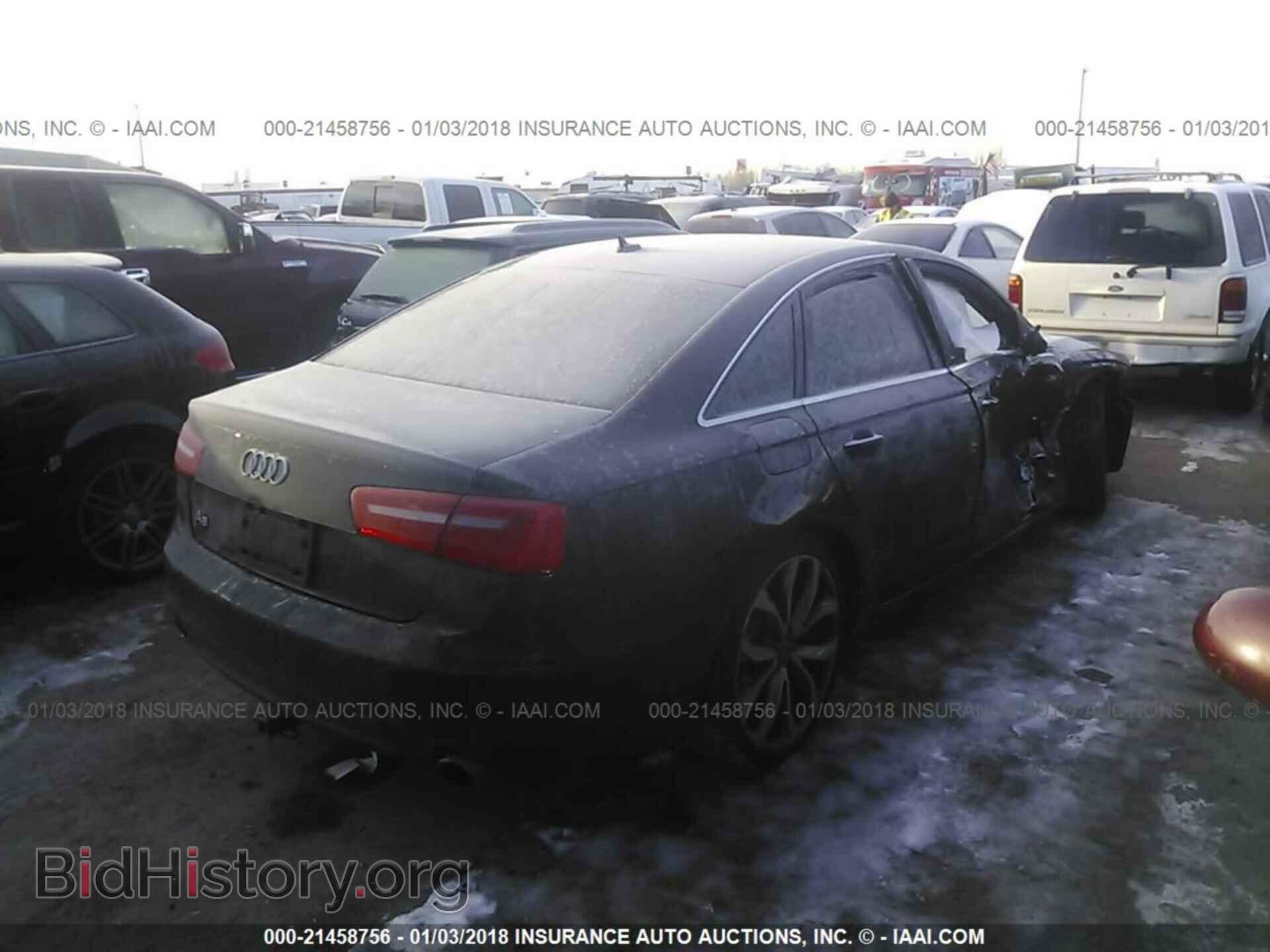2013 Audi A6 - VIN: WAUGFAFC0DN037494 - Фото 4