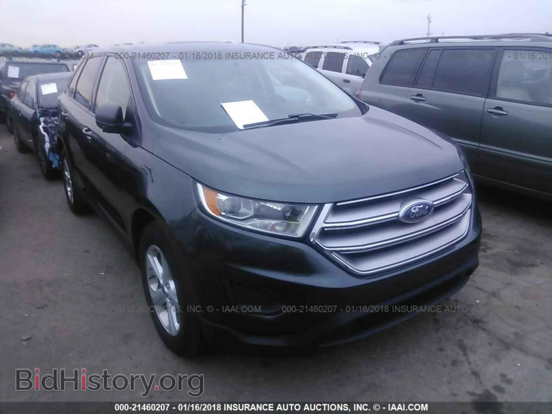 Фотография 2FMTK4G87FBB43346 - Ford Edge 2015
