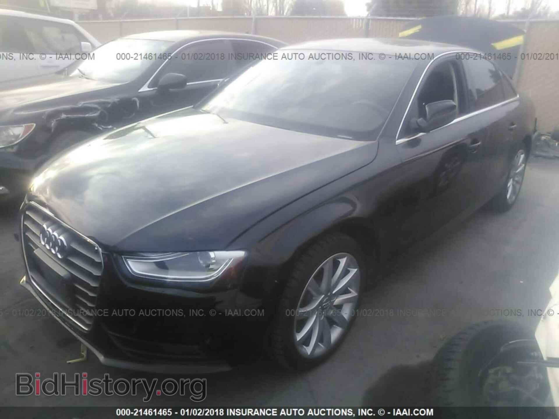 2013 Audi A4 - VIN: WAUAFAFL1DA148911 - Фото 2