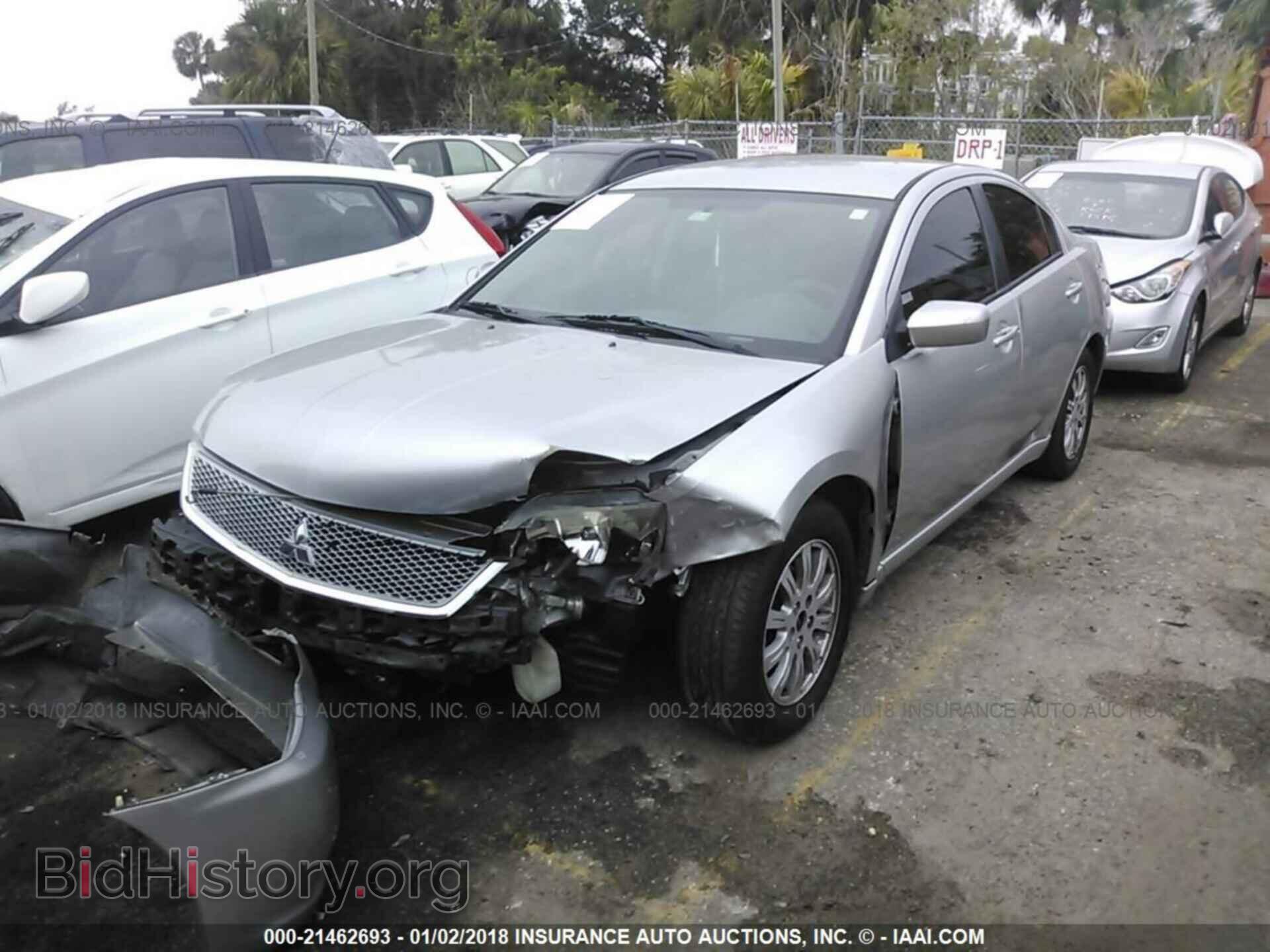 2011 Mitsubishi Galant - VIN: 4A32B2FF2BE023597 - Фото 2