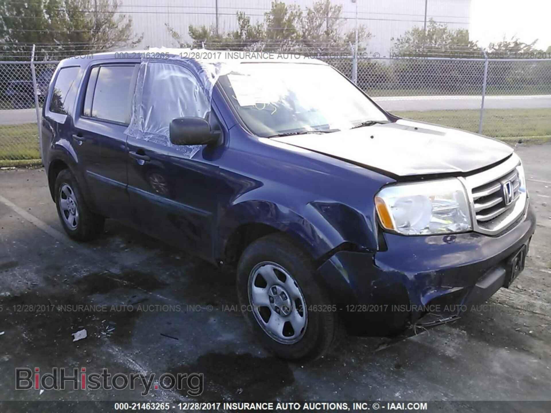 Фотография 5FNYF3H24DB005024 - Honda Pilot 2013