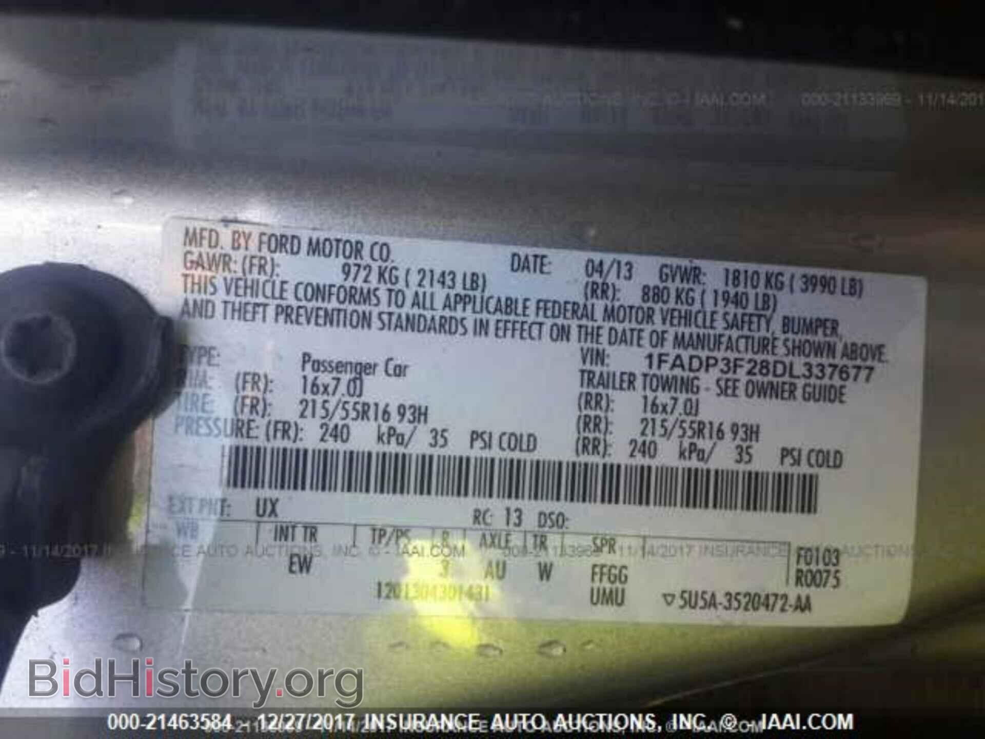 2013 Ford Focus - VIN: 1FADP3F28DL337677 - Photo 9