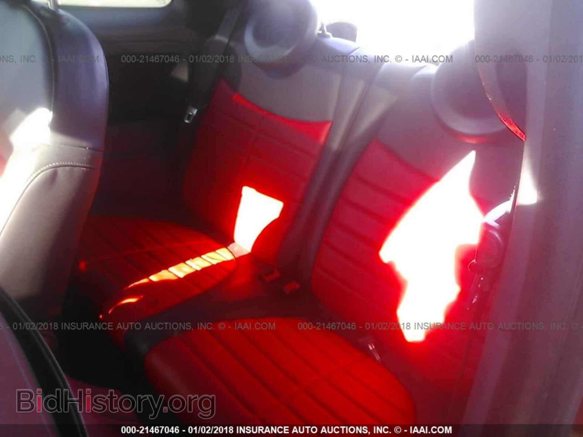 2012 Fiat 500 - VIN: 3C3CFFBRXCT125898 - Фото 8