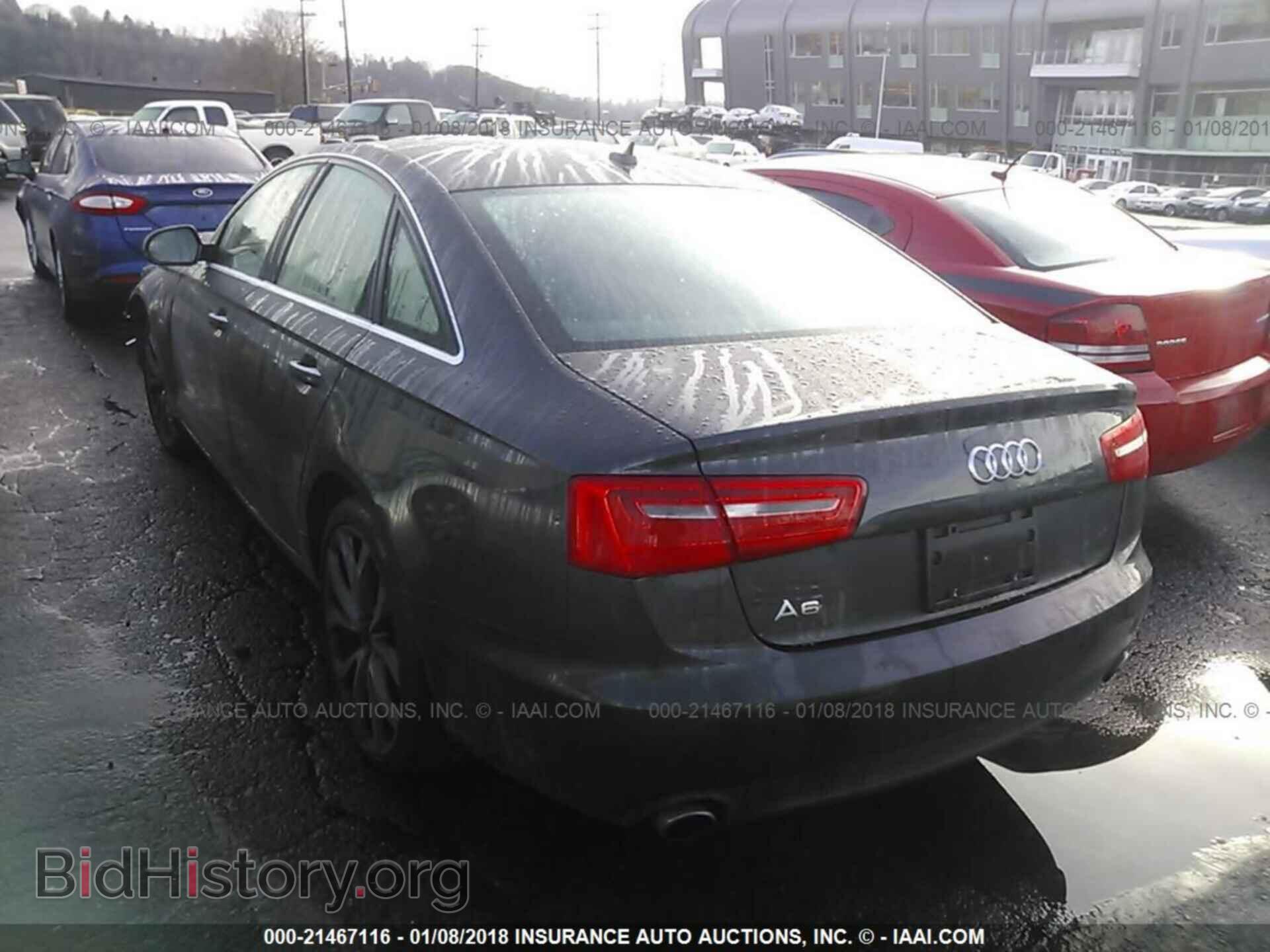 2014 Audi A6 - VIN: WAUGFAFC3EN045008 - Фото 3