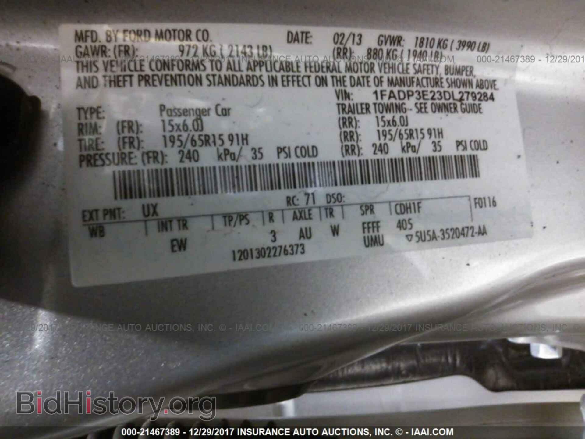 2013 Ford Focus - VIN: 1FADP3E23DL279284 - Photo 9