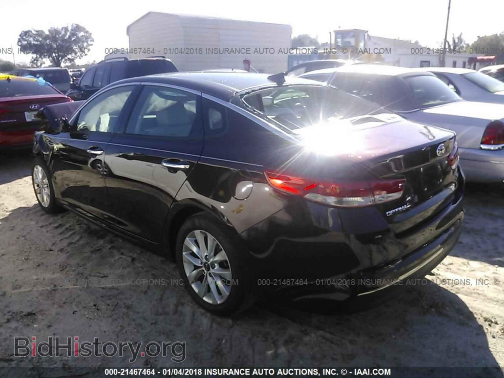 2016 Kia Optima - VIN: 5XXGU4L38GG092385 - Photo 3