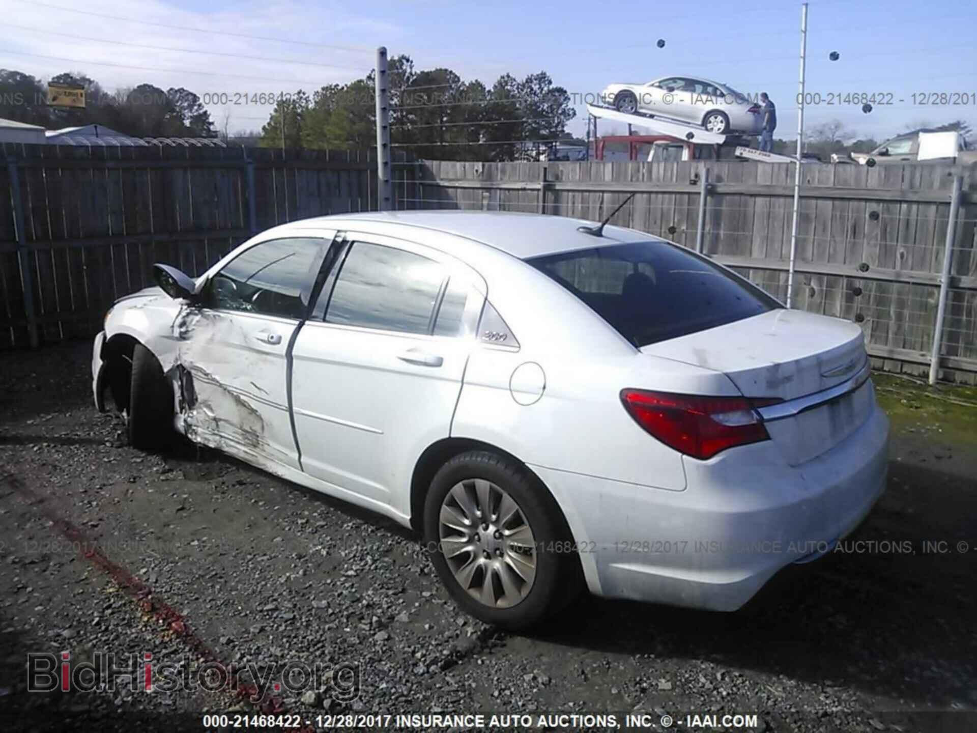2012 Chrysler 200 - VIN: 1C3CCBAB4CN191739 - Фото 3