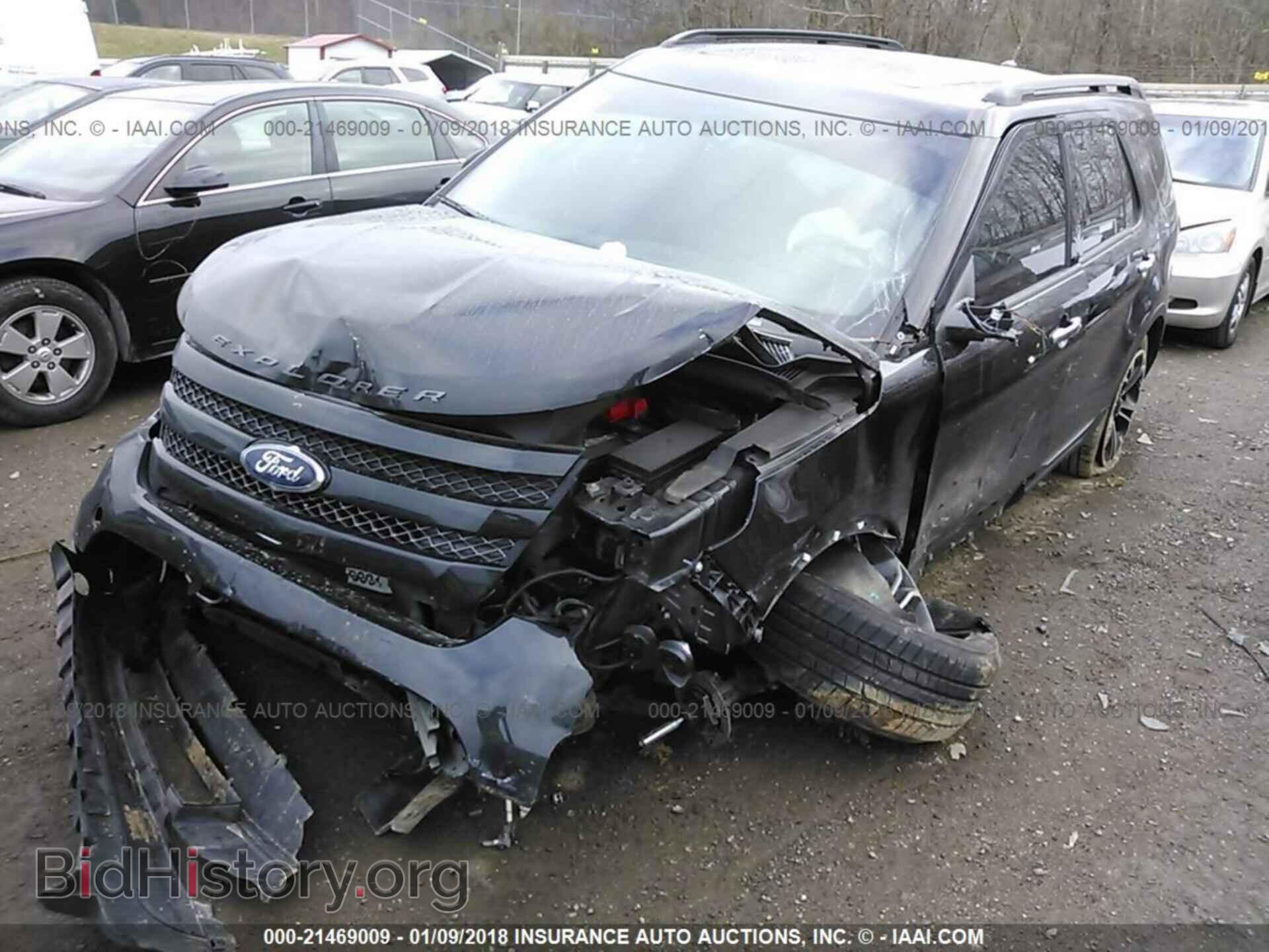 2014 Ford Explorer - VIN: 1FM5K8GT4EGC19553 - Фото 2