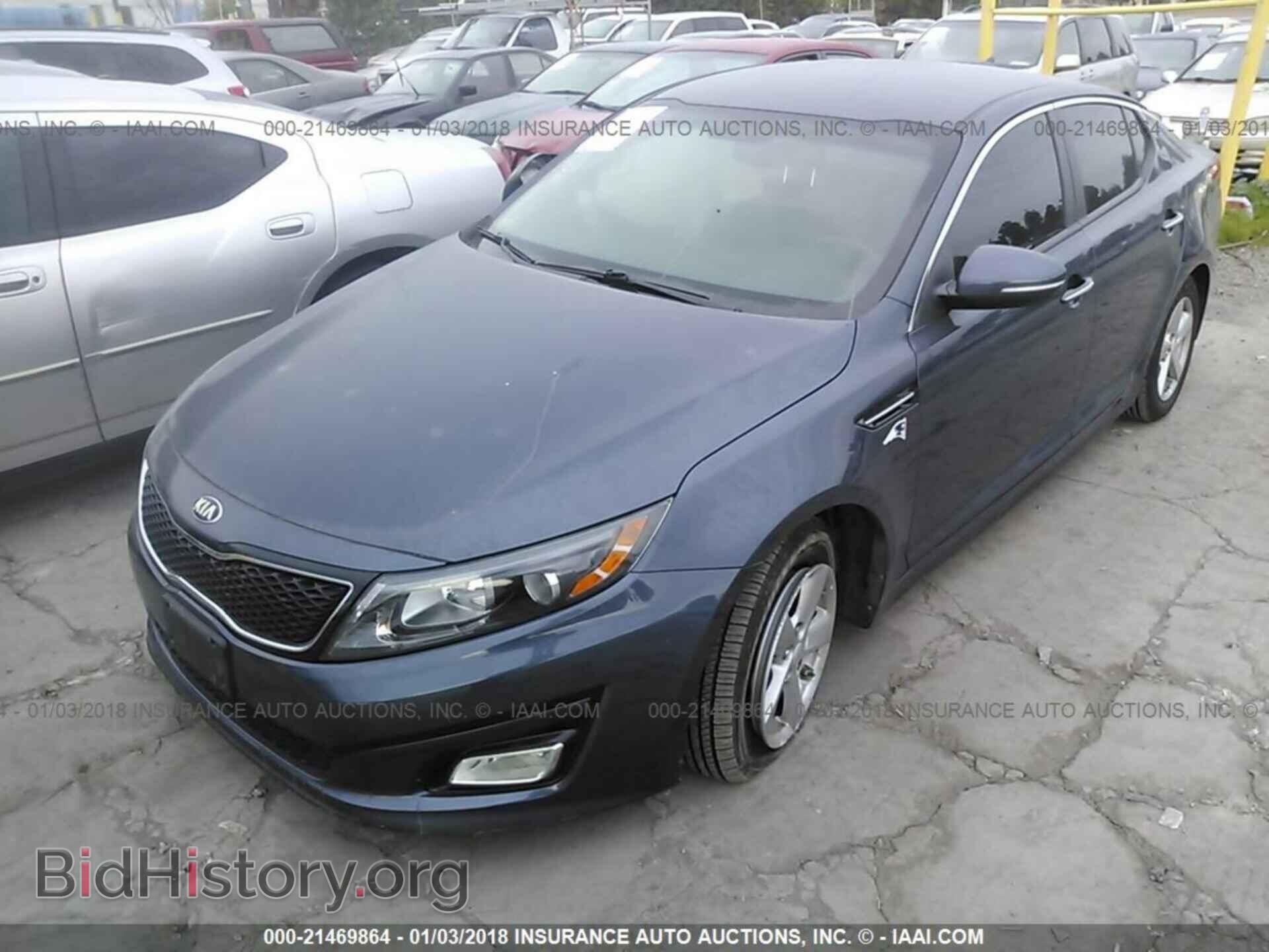 2015 Kia Optima - VIN: 5XXGM4A77FG416740 - Photo 2