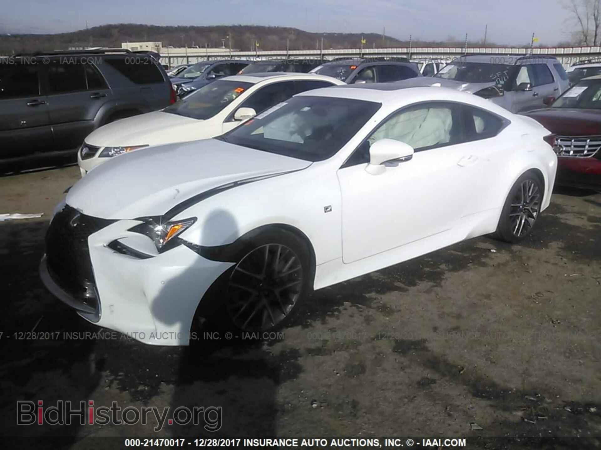 2016 Lexus Rc - VIN: JTHHA5BC1G5004459 - Photo 2