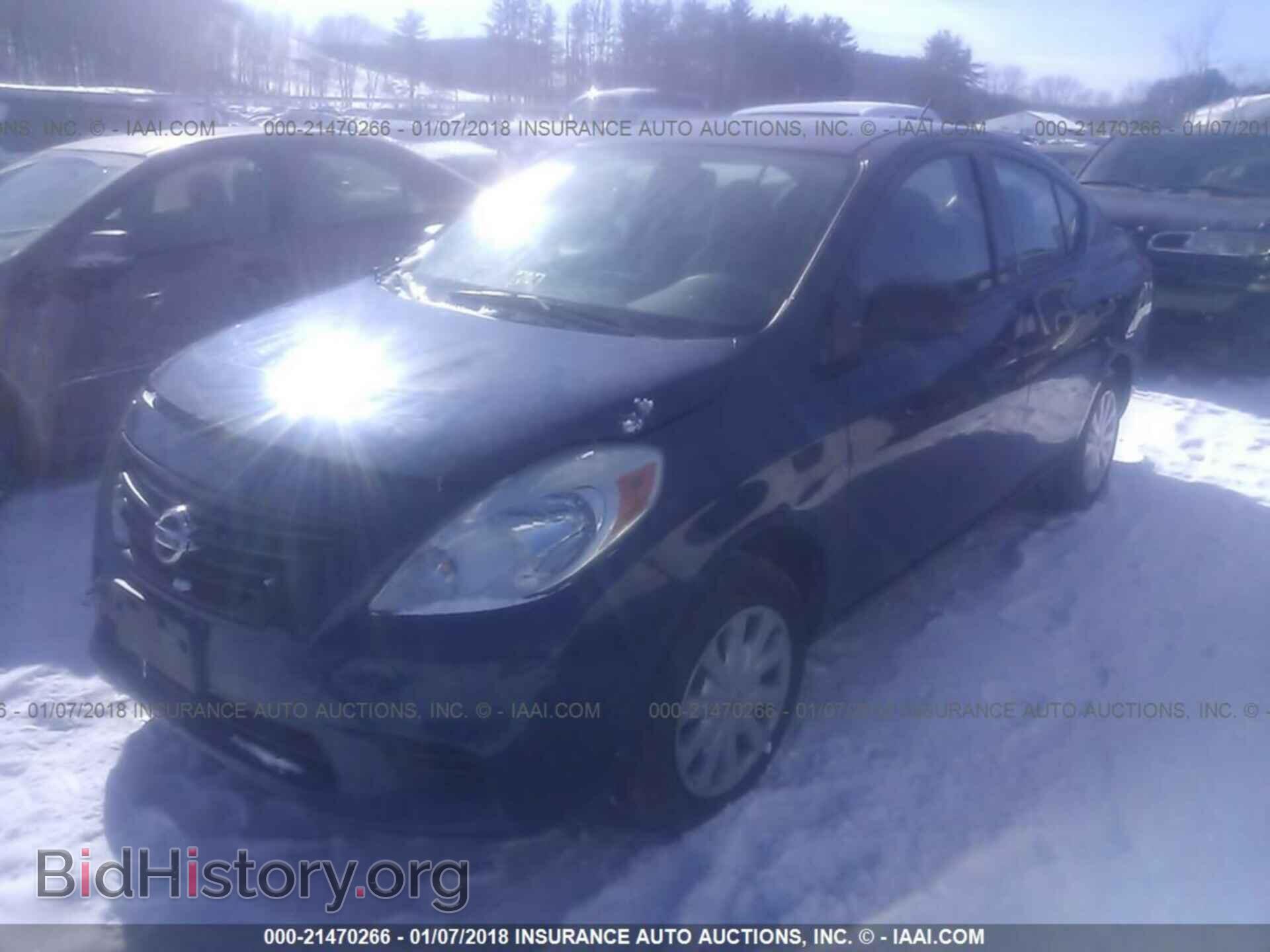 2012 Nissan Versa - VIN: 3N1CN7AP1CL847428 - Фото 2