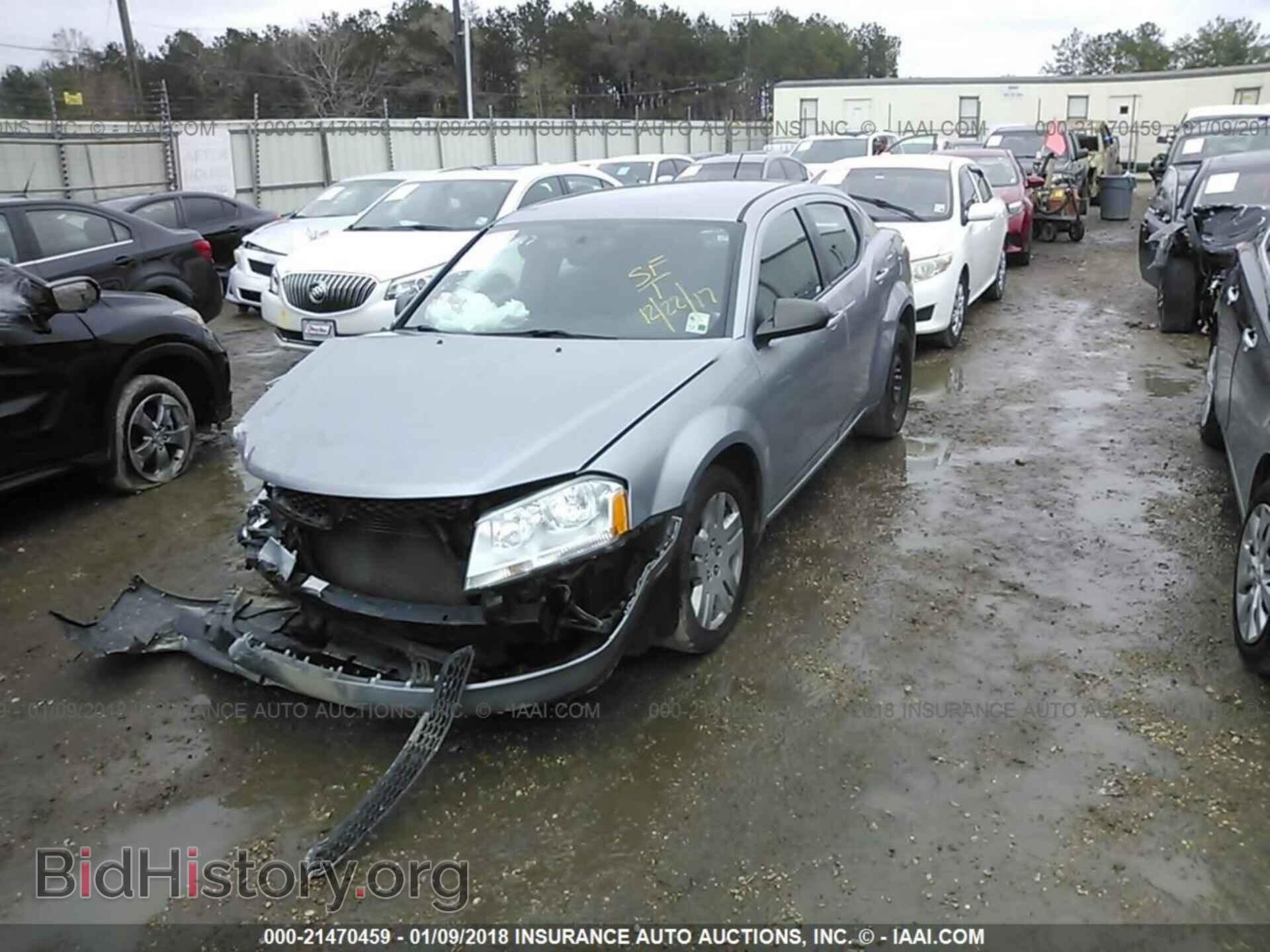 2014 Dodge Avenger - VIN: 1C3CDZAB1EN216413 - Фото 2