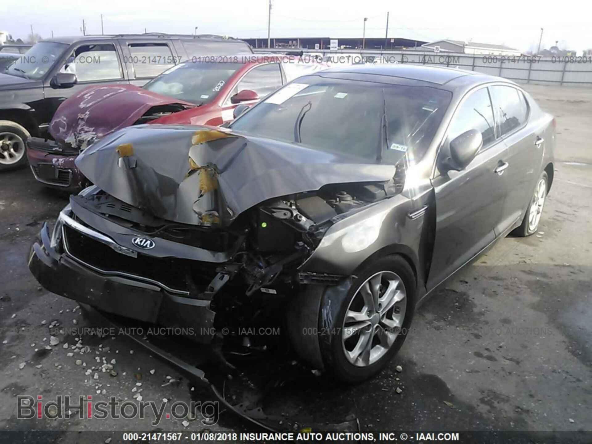 2013 Kia Optima - VIN: 5XXGN4A75DG104278 - Photo 2