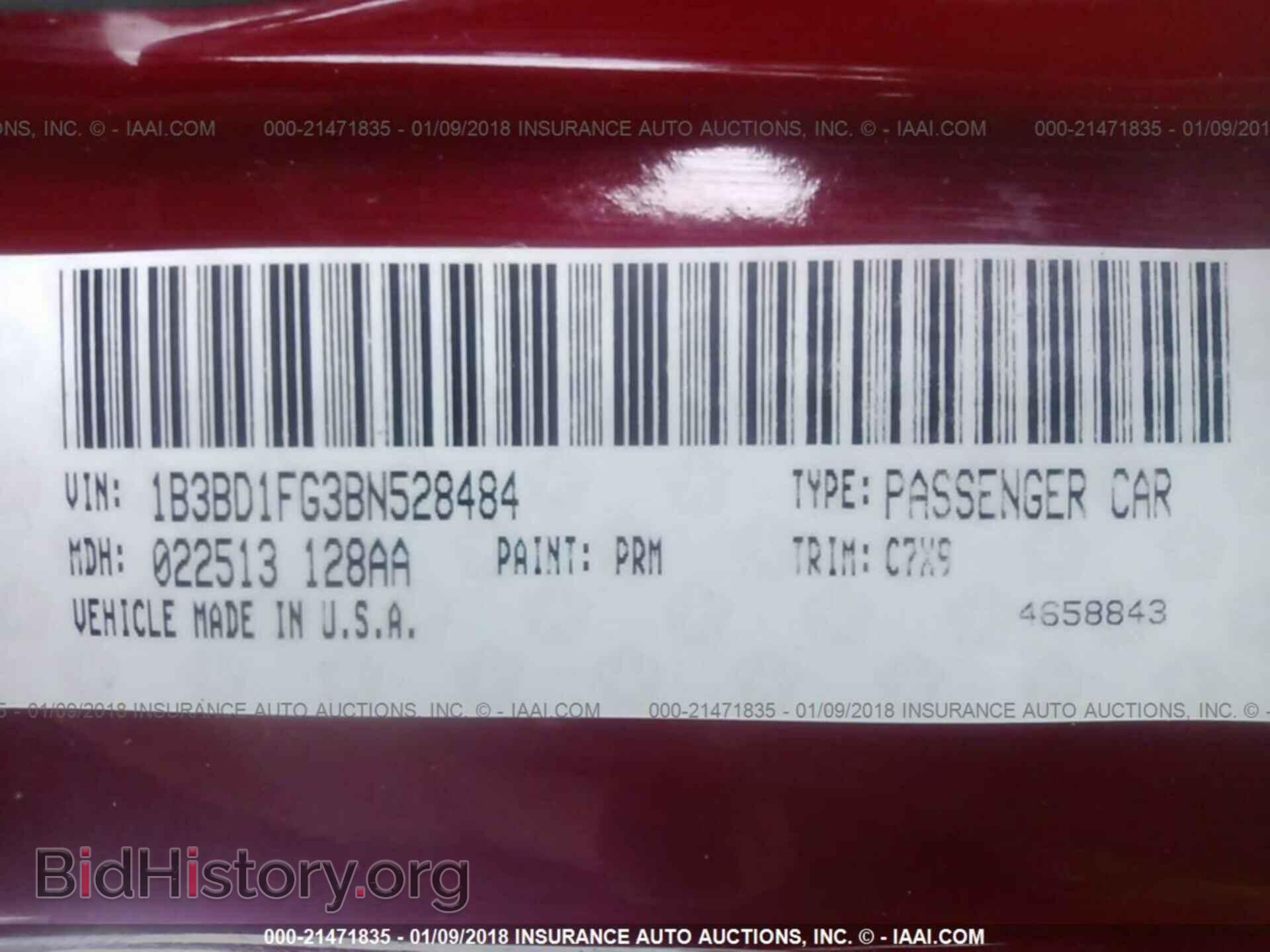 2011 Dodge Avenger - VIN: 1B3BD1FG3BN528484 - Photo 9