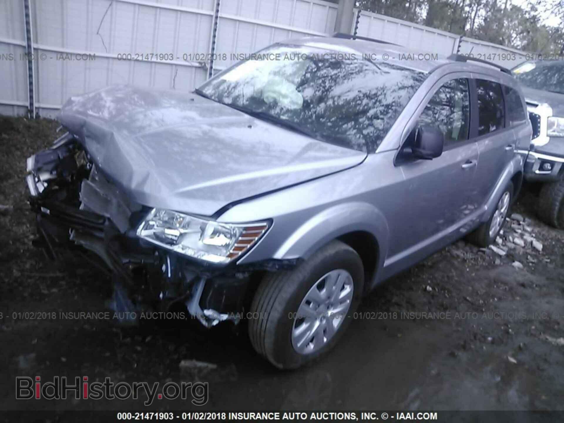 2017 Dodge Journey - VIN: 3C4PDCAB8HT653744 - Фото 2