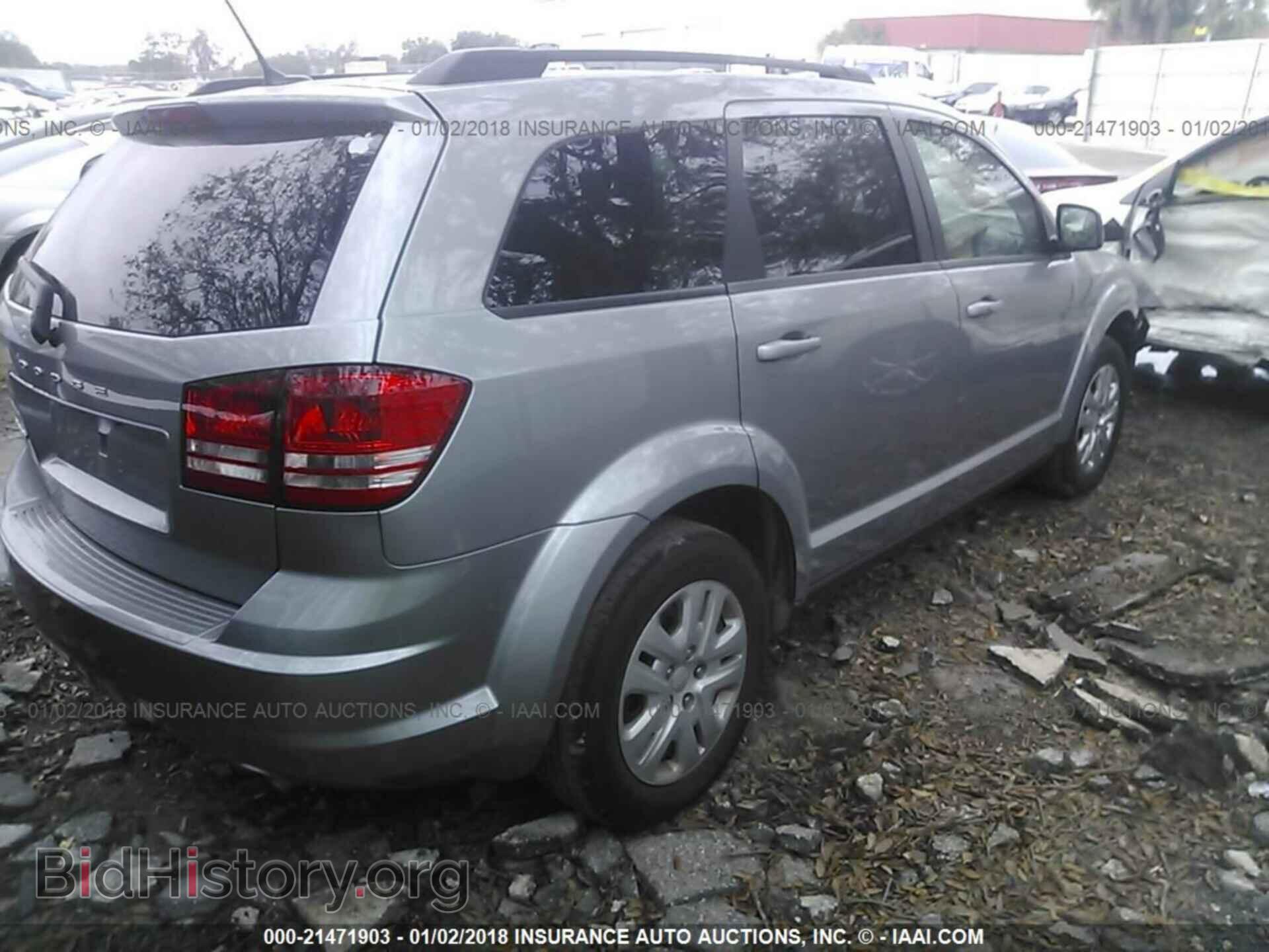2017 Dodge Journey - VIN: 3C4PDCAB8HT653744 - Фото 4