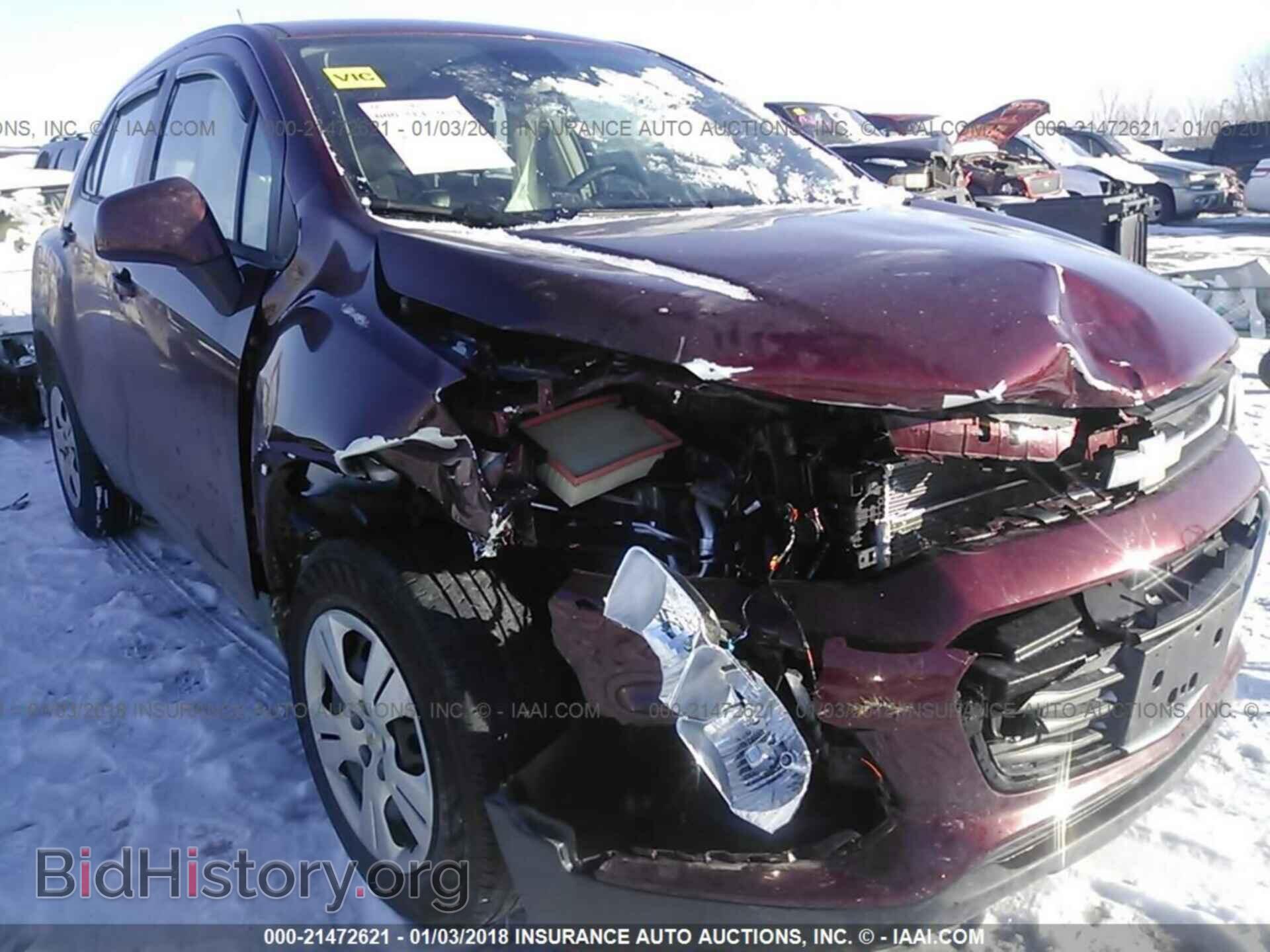 2017 CHEVROLET TRAX - VIN: 3GNCJKSB1HL276200 - Фото 6