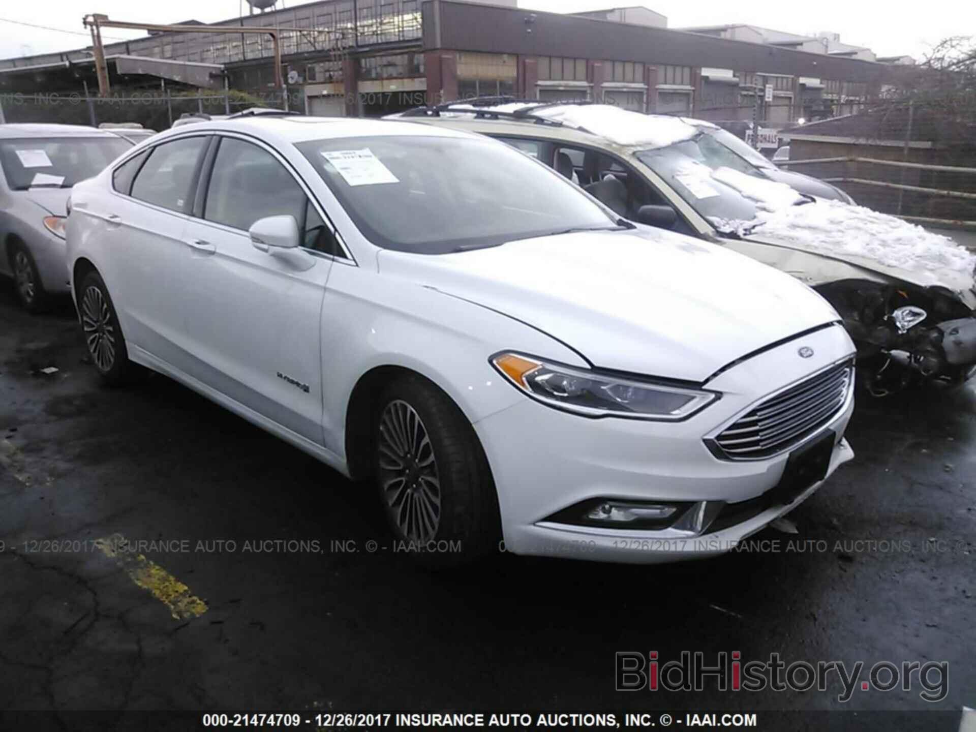 Photo 3FA6P0RUXJR102232 - Ford Fusion 2018