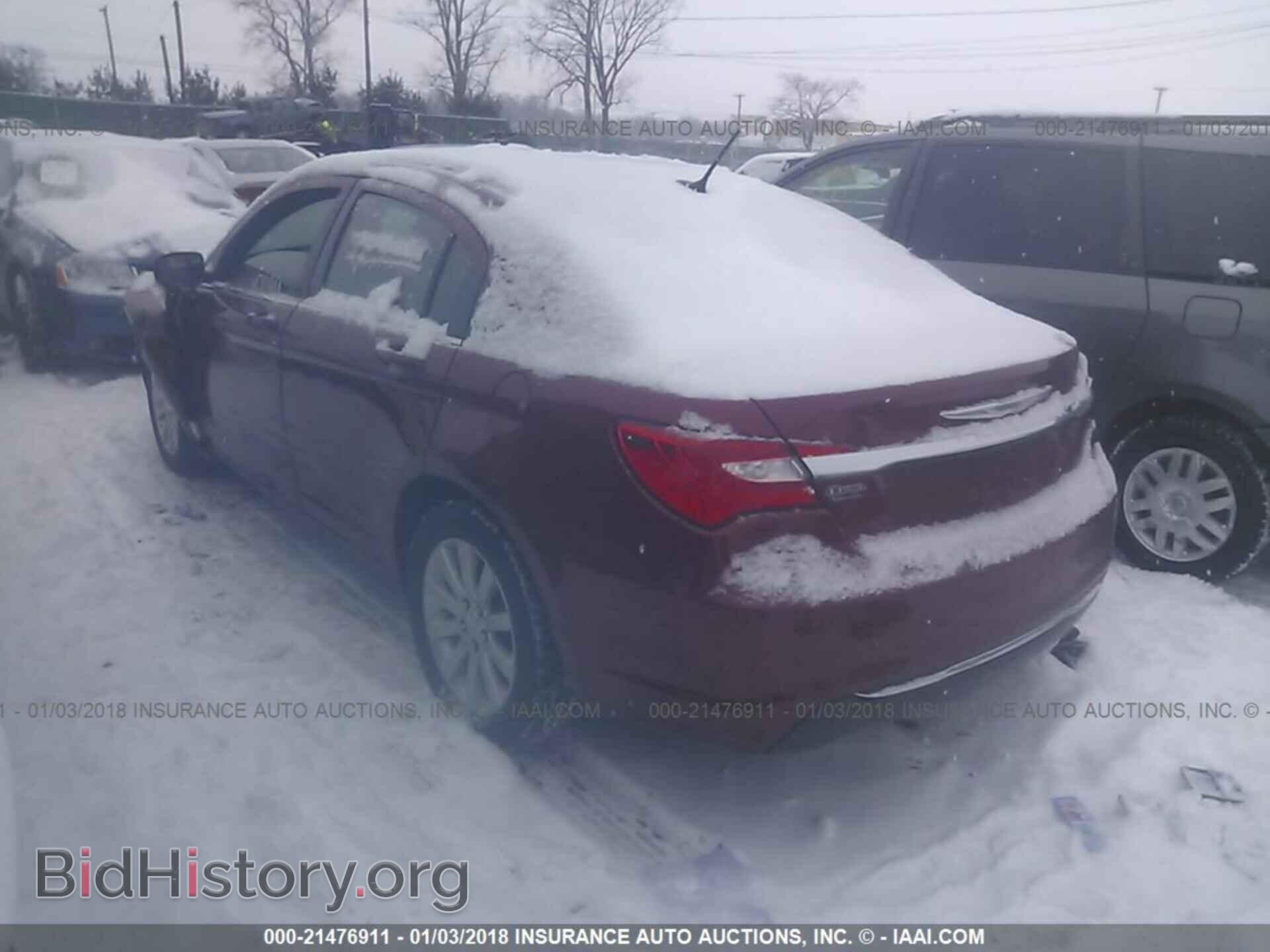 2013 Chrysler 200 - VIN: 1C3CCBBB0DN545207 - Фото 3