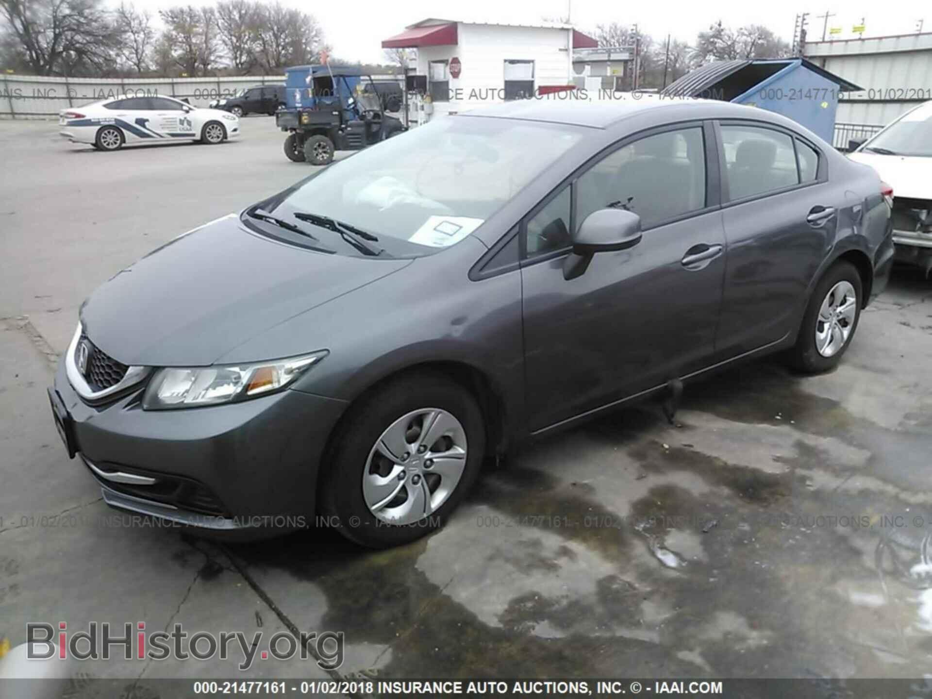 2013 Honda Civic - VIN: 2HGFB2F50DH509155 - Фото 2