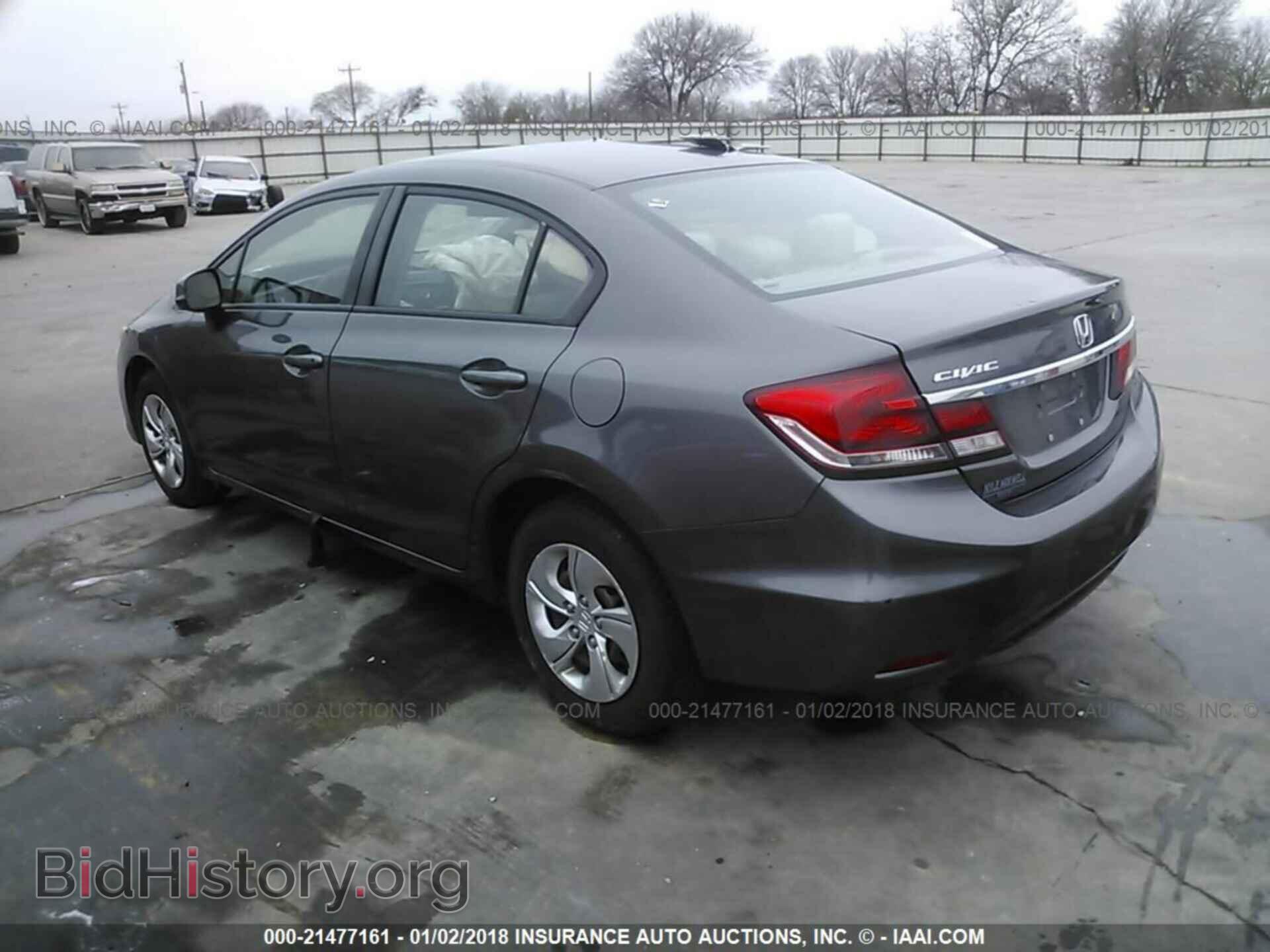 2013 Honda Civic - VIN: 2HGFB2F50DH509155 - Фото 3