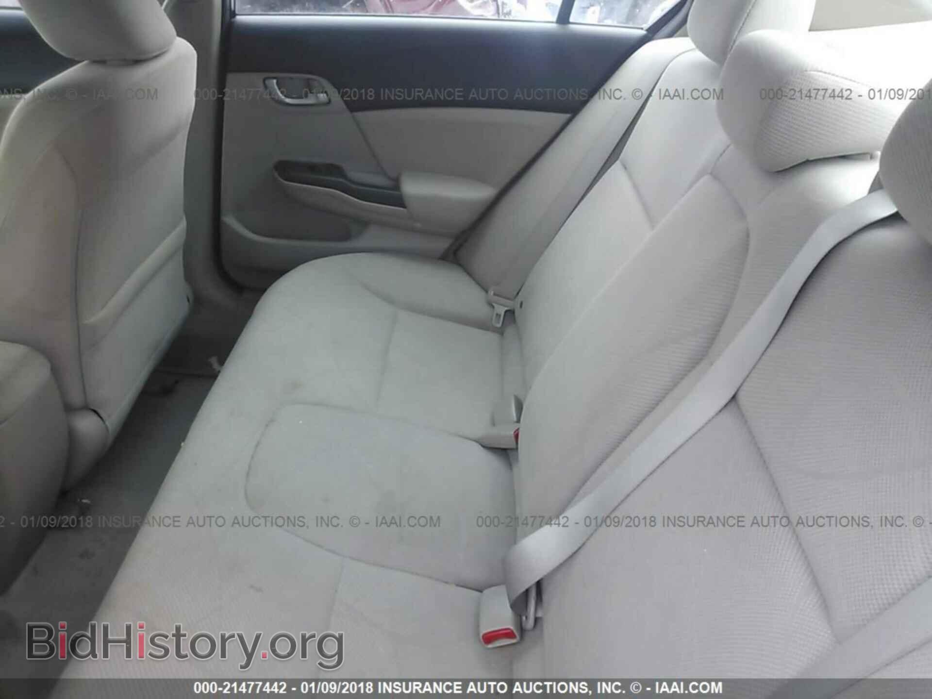 2012 Honda CIVIC (VIN 2HGFB2F55CH589065) — photo 8 of 10