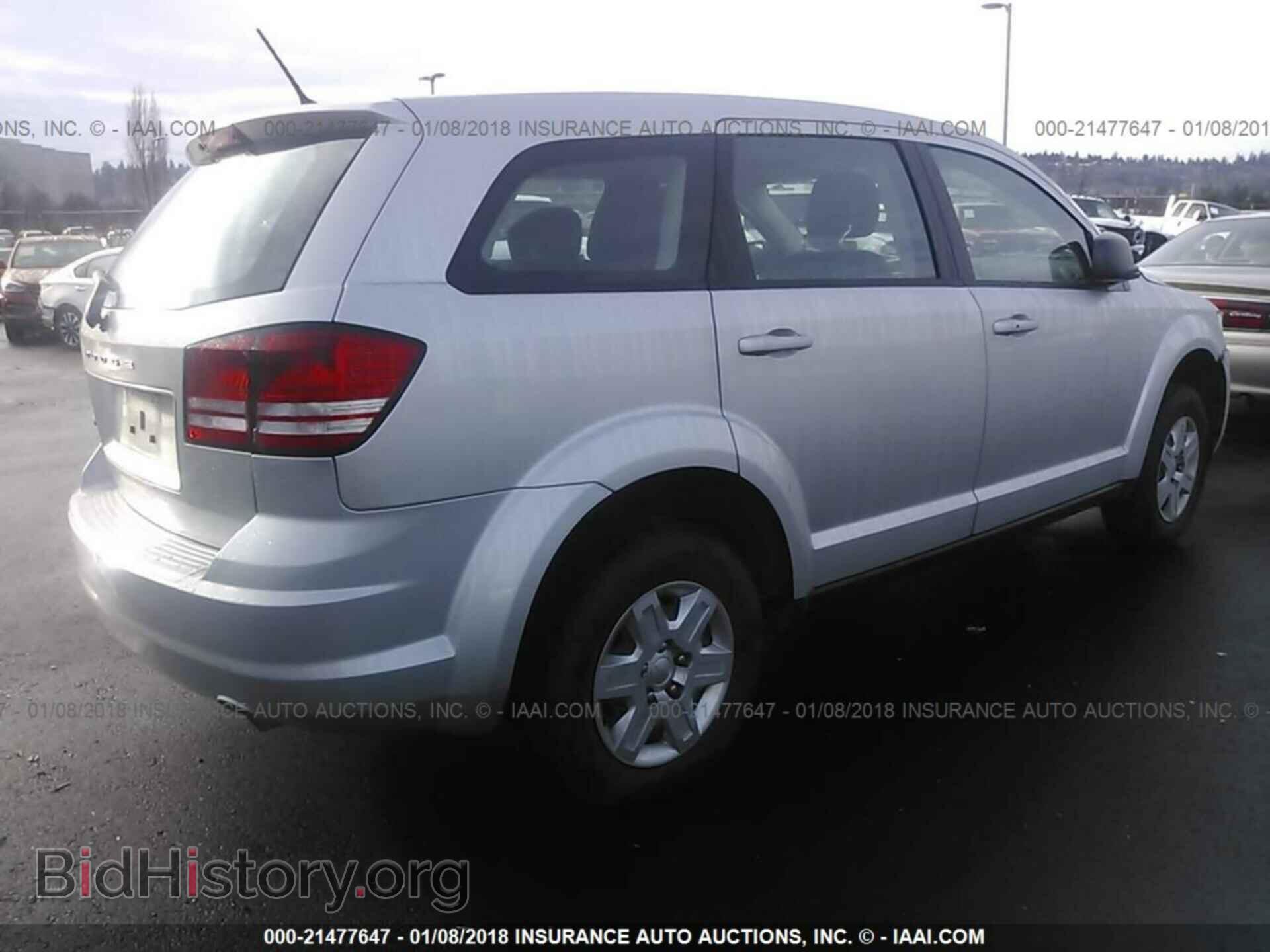 2012 Dodge Journey - VIN: 3C4PDCAB8CT205478 - Фото 4