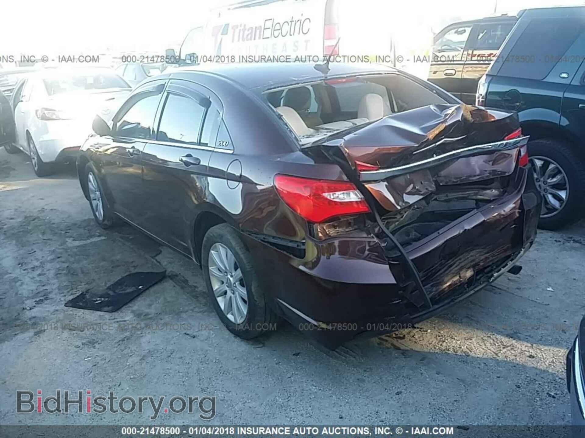 2013 Chrysler 200 - VIN: 1C3CCBBB5DN542626 - Photo 3