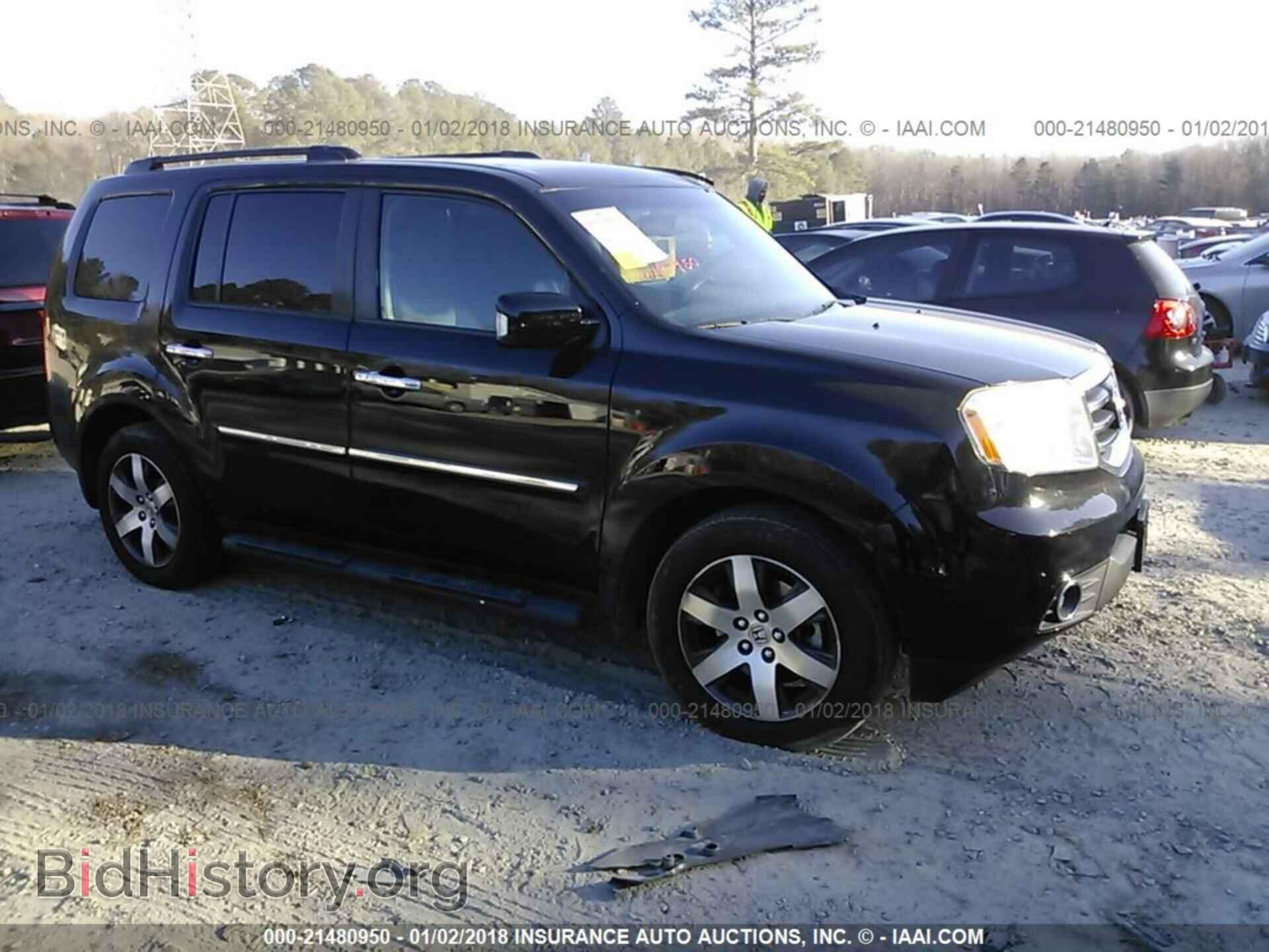 Фотография 5FNYF3H98CB024400 - Honda Pilot 2012