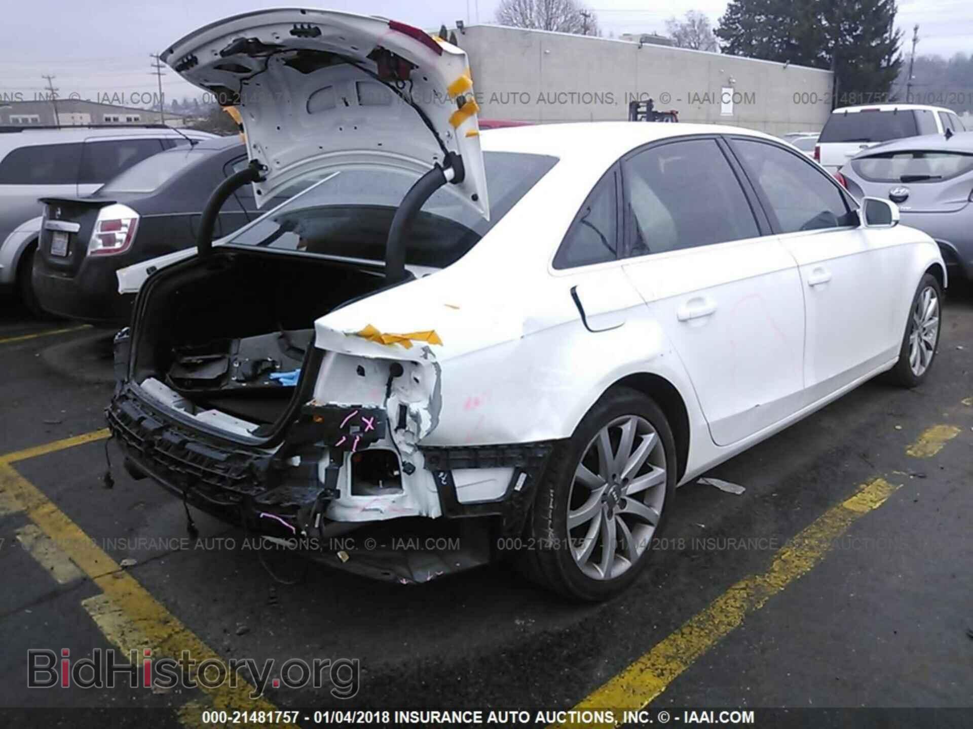 2013 Audi A4 - VIN: WAUFFAFL5DN007404 - Photo 4