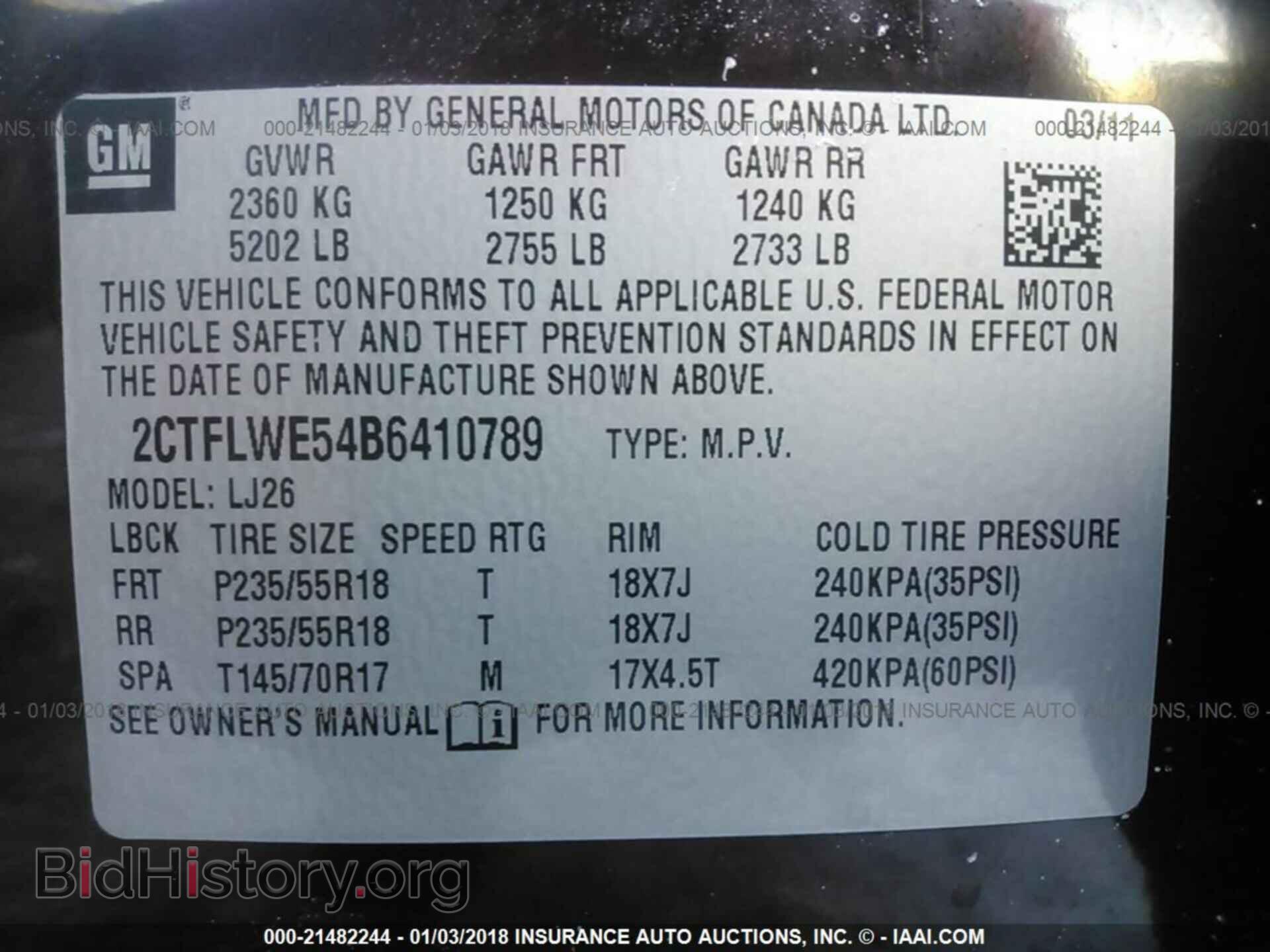 2011 Gmc Terrain - VIN: 2CTFLWE54B6410789 - Photo 9
