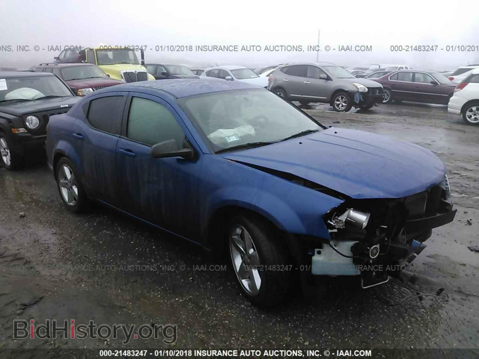 Photo 1C3CDZAB2DN598966 - Dodge Avenger 2013