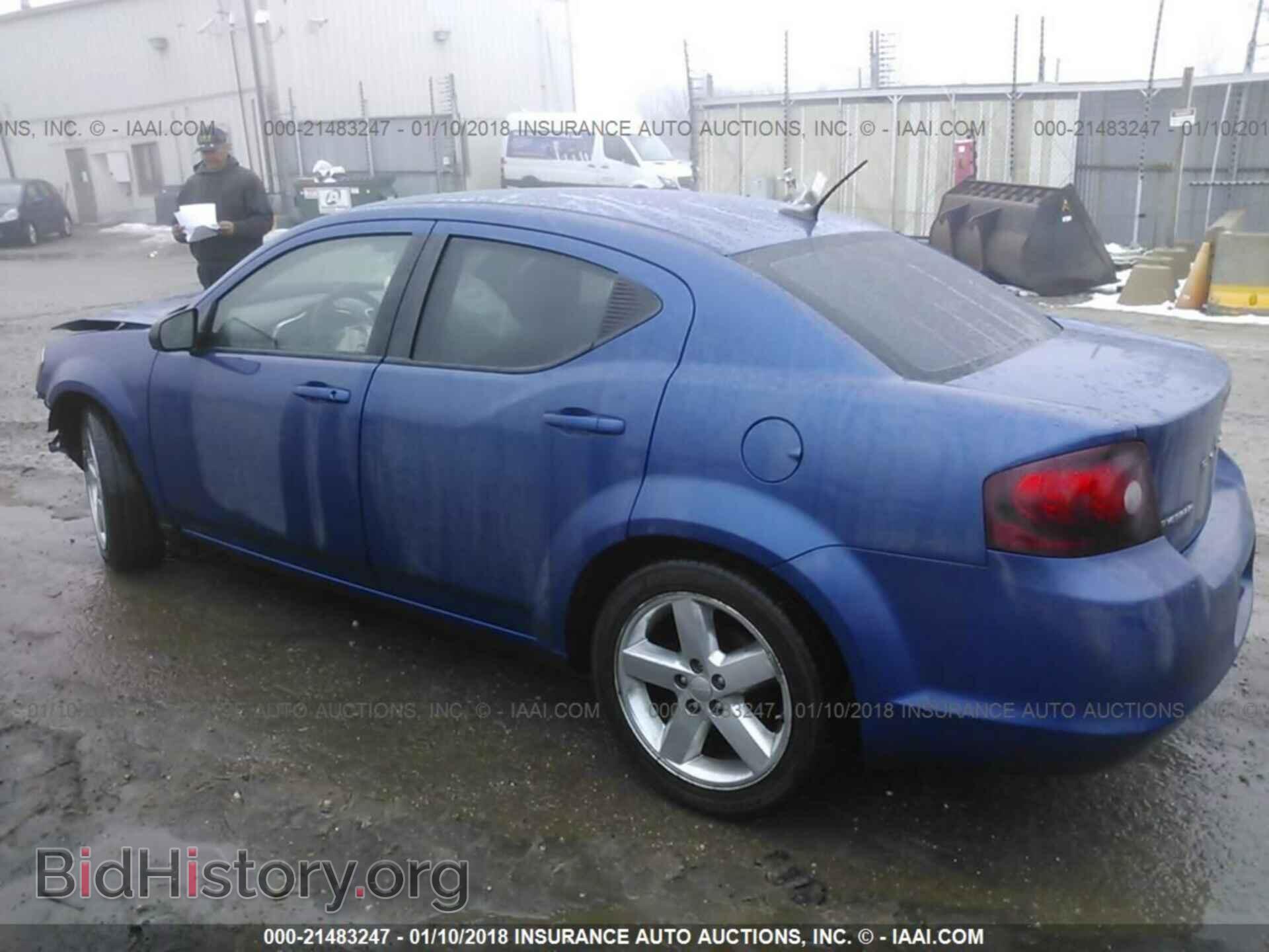 2013 Dodge Avenger - VIN: 1C3CDZAB2DN598966 - Фото 3