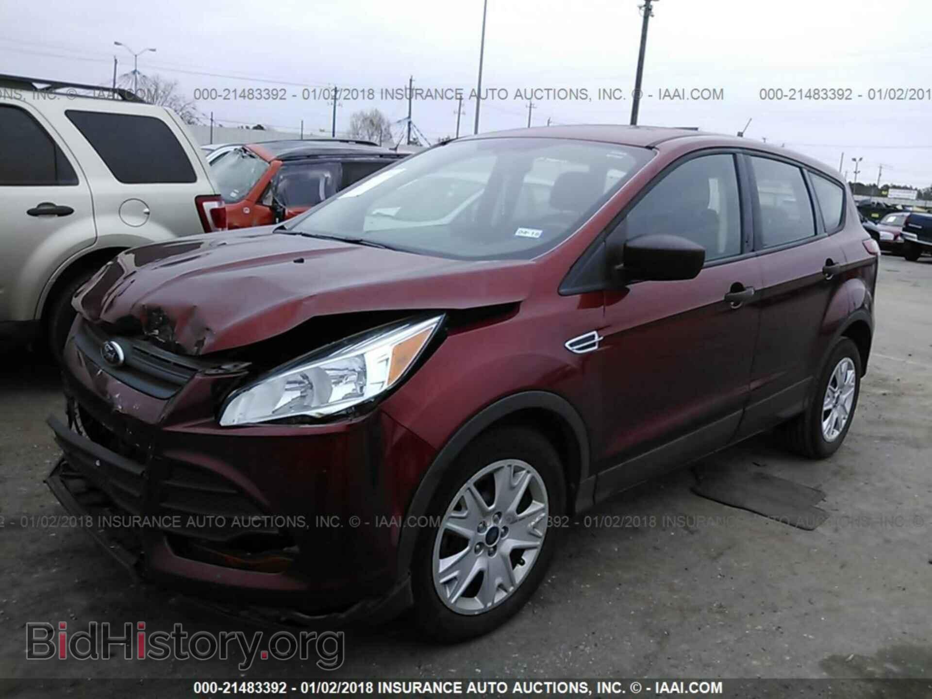 2014 Ford Escape - VIN: 1FMCU0F72EUD24391 - Фото 2