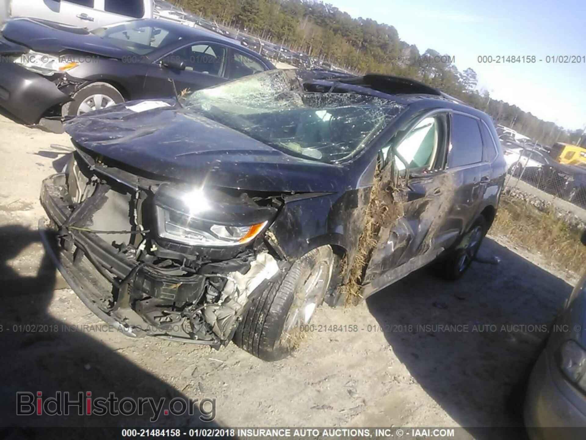 2015 Ford Edge - VIN: 2FMTK3K96FBB16701 - Фото 2