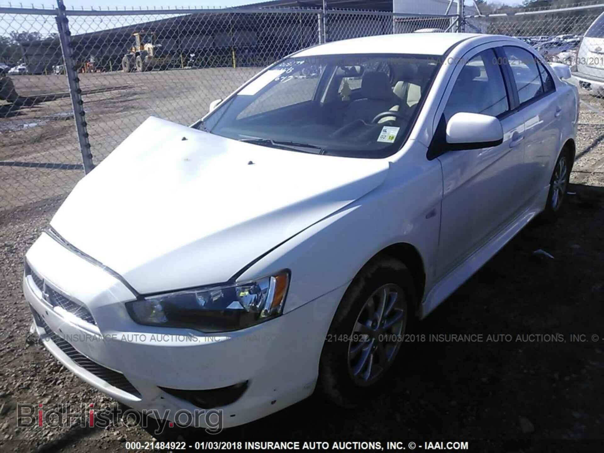 2014 Mitsubishi Lancer - VIN: JA32U2FU4EU015179 - Фото 2