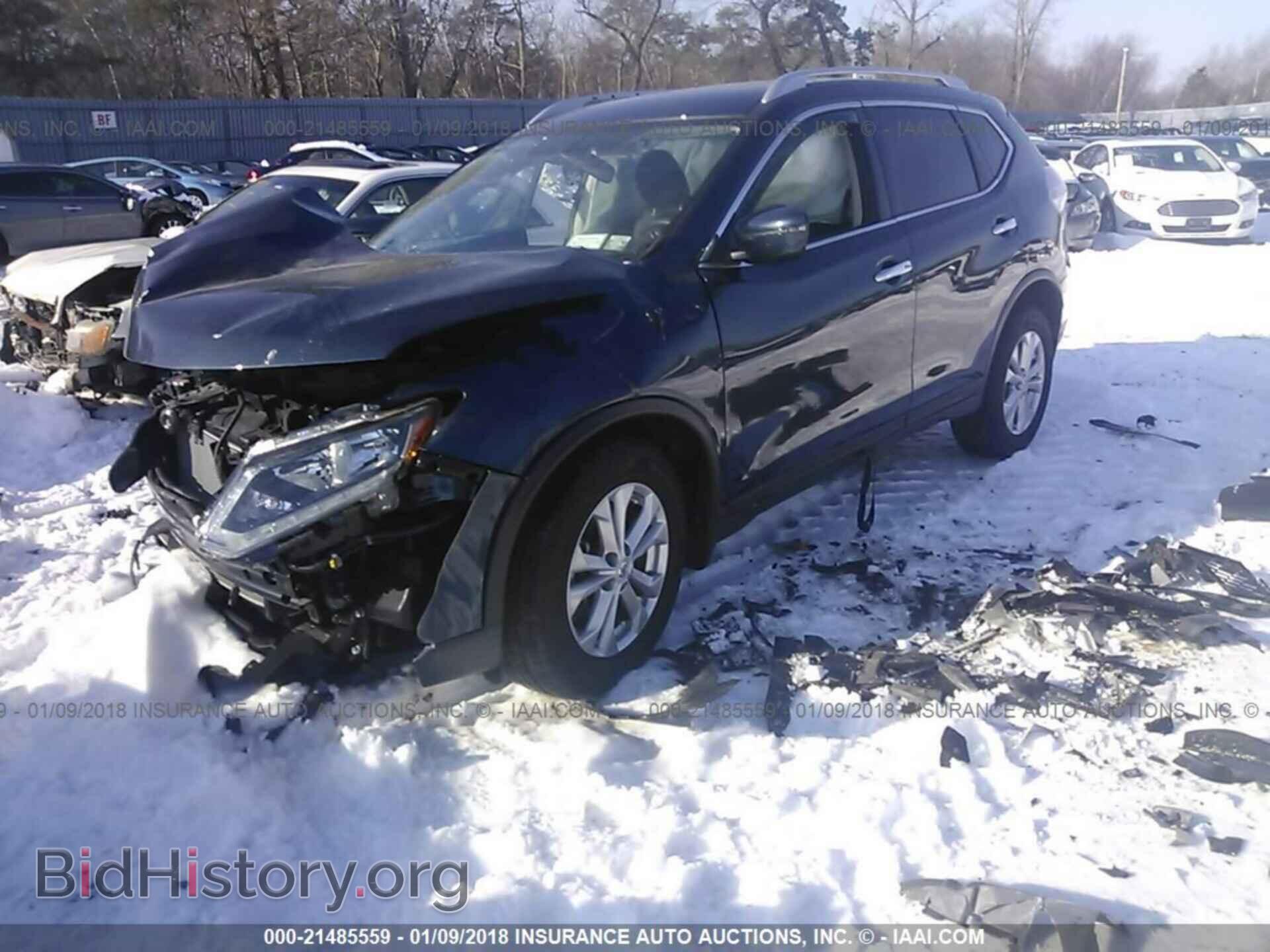 2016 Nissan Rogue - VIN: KNMAT2MV1GP604011 - Фото 2