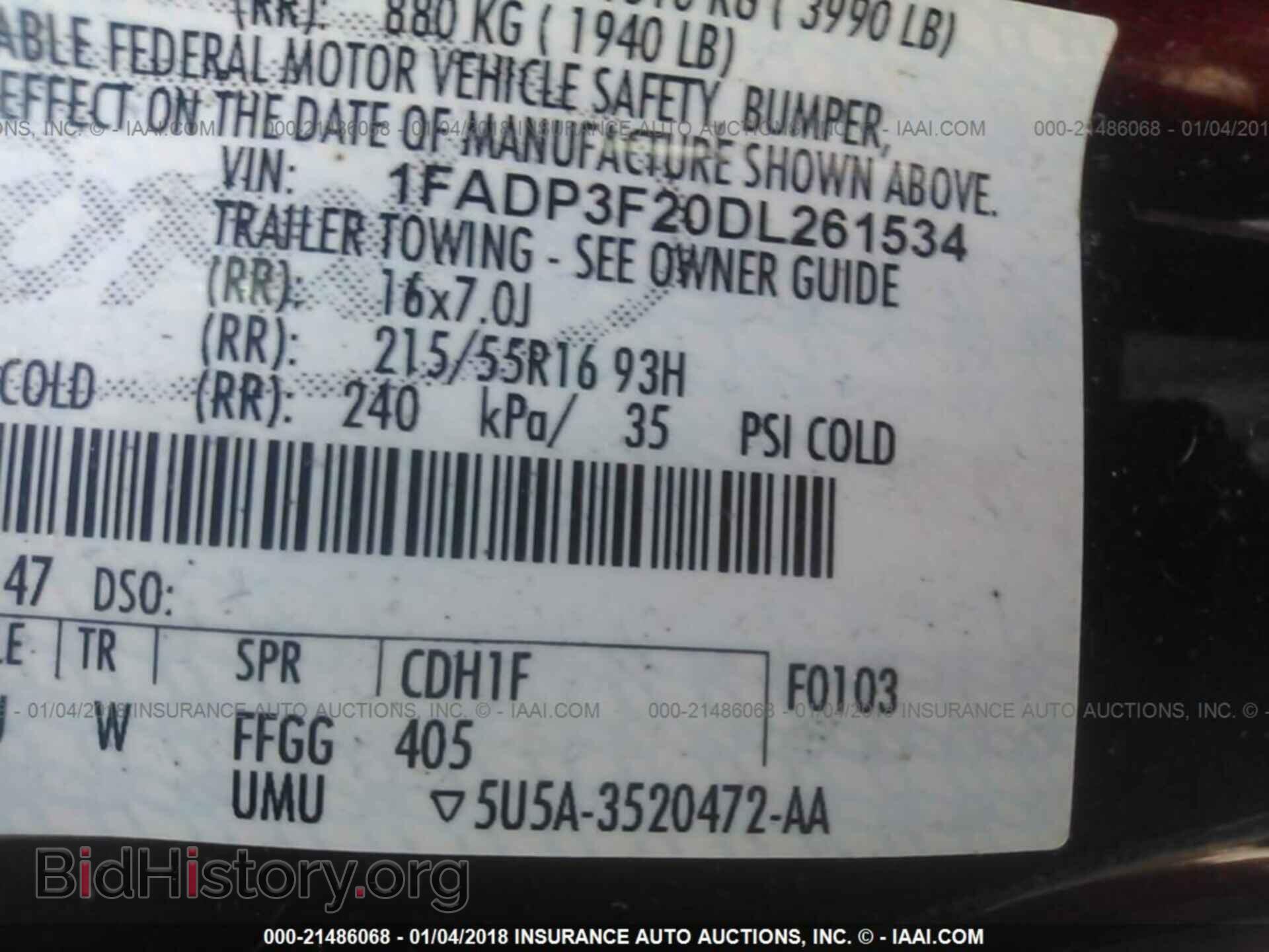 2013 Ford Focus - VIN: 1FADP3F20DL261534 - Photo 9
