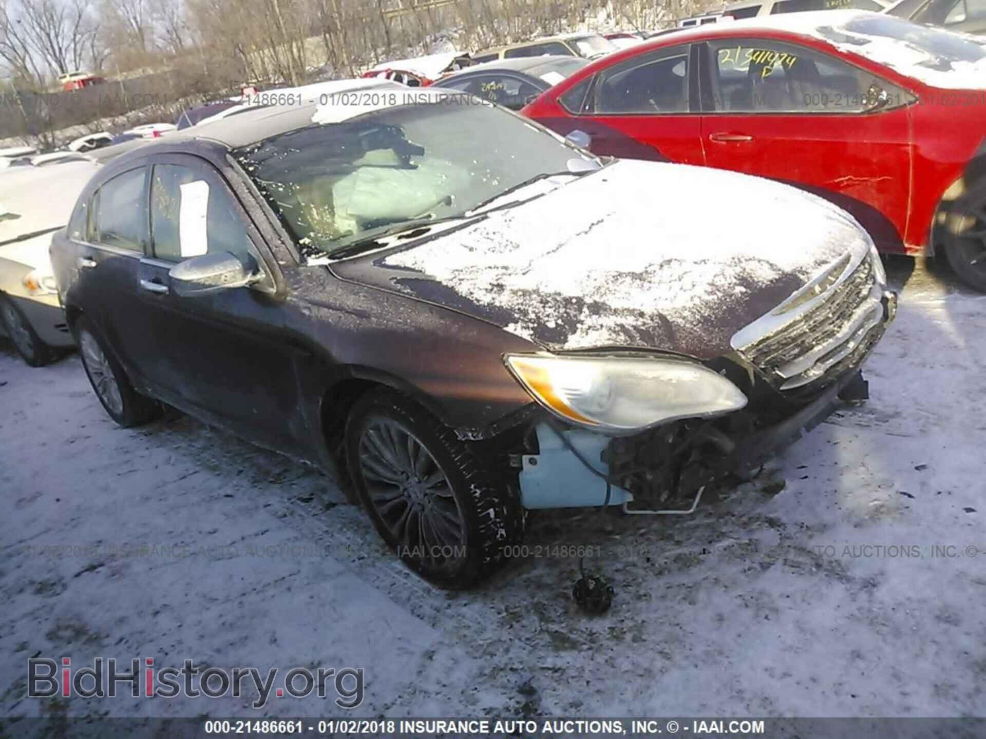 Фотография 1C3CCBCB0CN277529 - Chrysler 200 2012