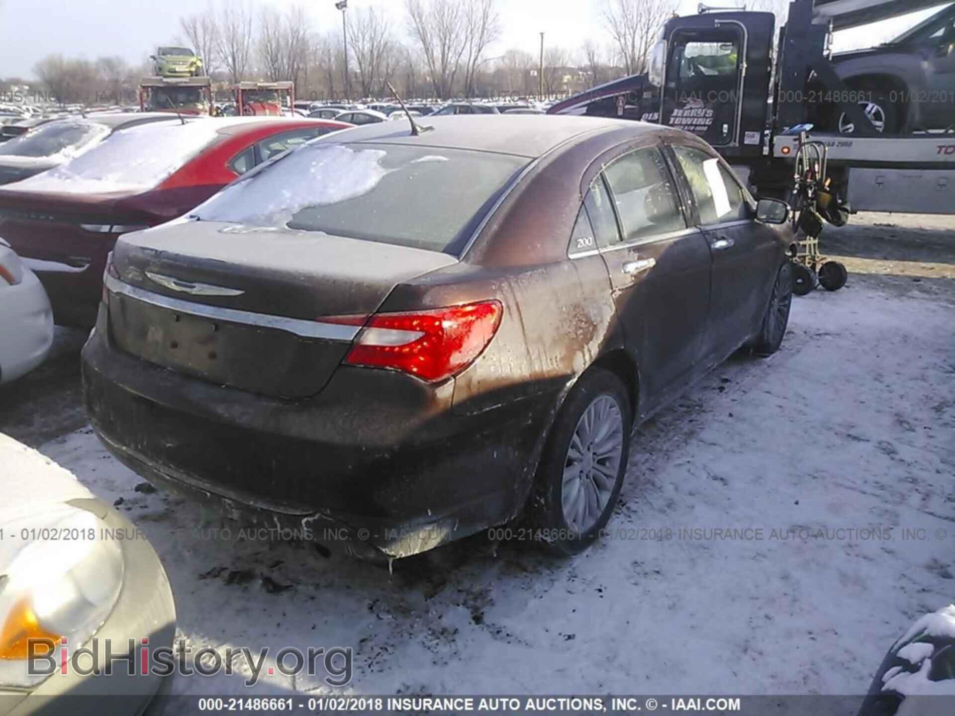 2012 Chrysler 200 - VIN: 1C3CCBCB0CN277529 - Фото 4