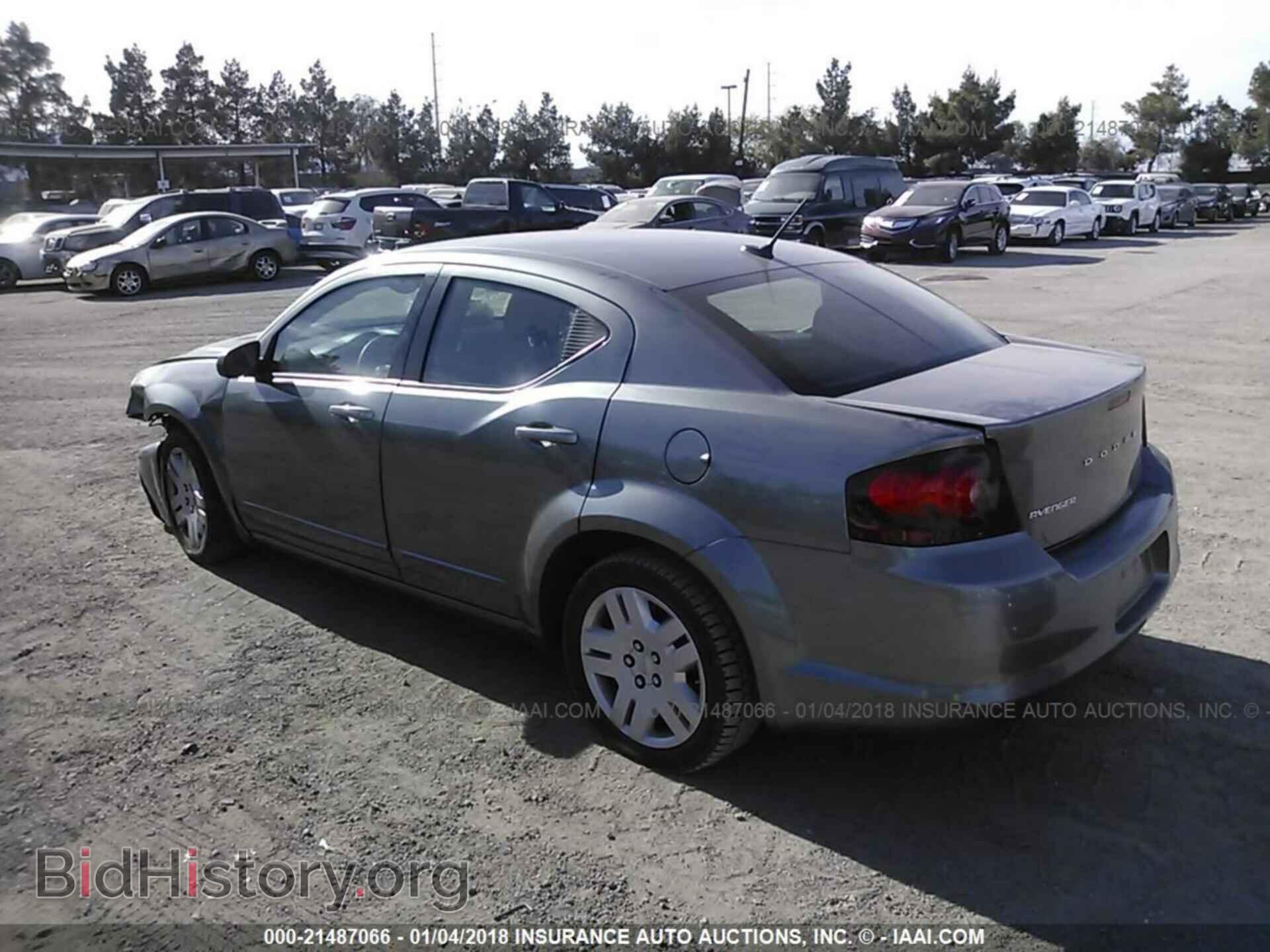 2012 Dodge Avenger - VIN: 1C3CDZAG0CN269399 - Фото 3