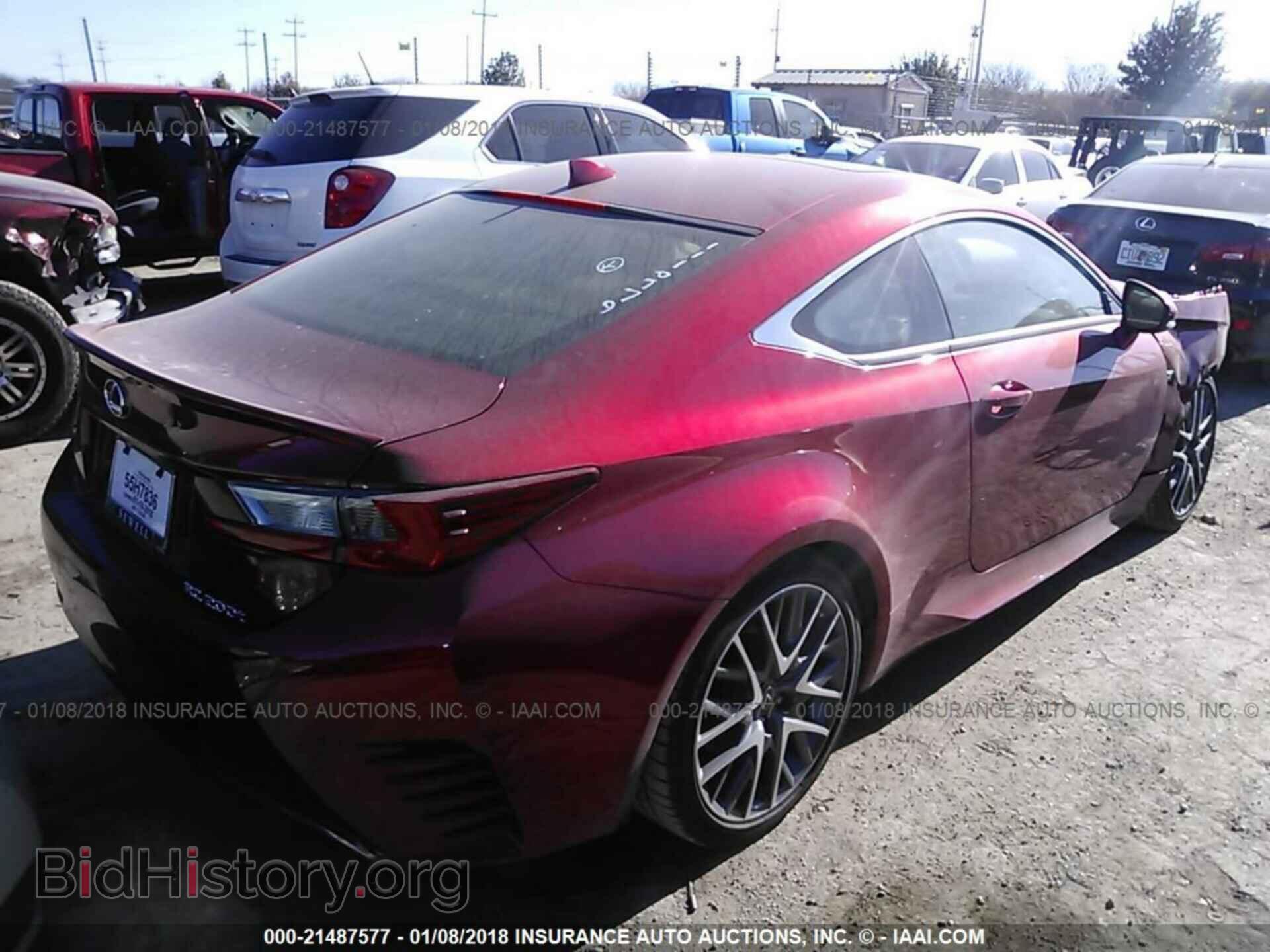 2017 Lexus Rc - VIN: JTHHA5BC9H5007613 - Фото 4