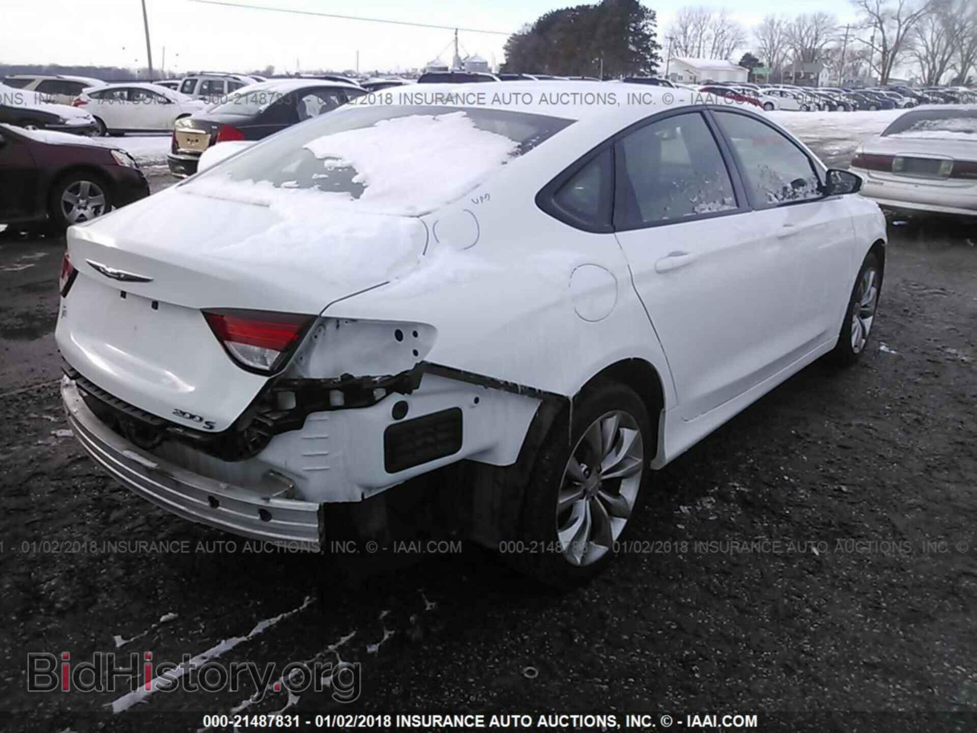 2015 Chrysler 200 - VIN: 1C3CCCBB9FN727237 - Фото 4