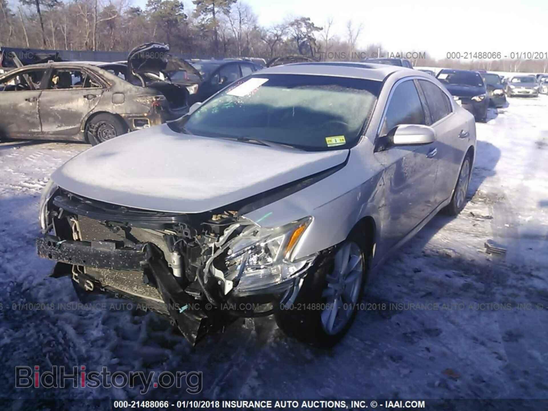 2011 Nissan Maxima - VIN: 1N4AA5AP0BC843486 - Фото 2