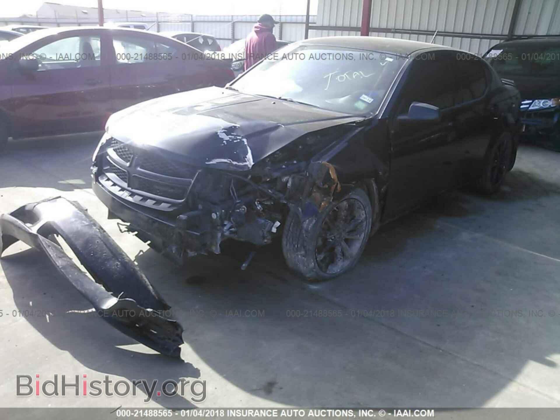 2014 Dodge Avenger - VIN: 1C3CDZAB5EN223915 - Фото 2